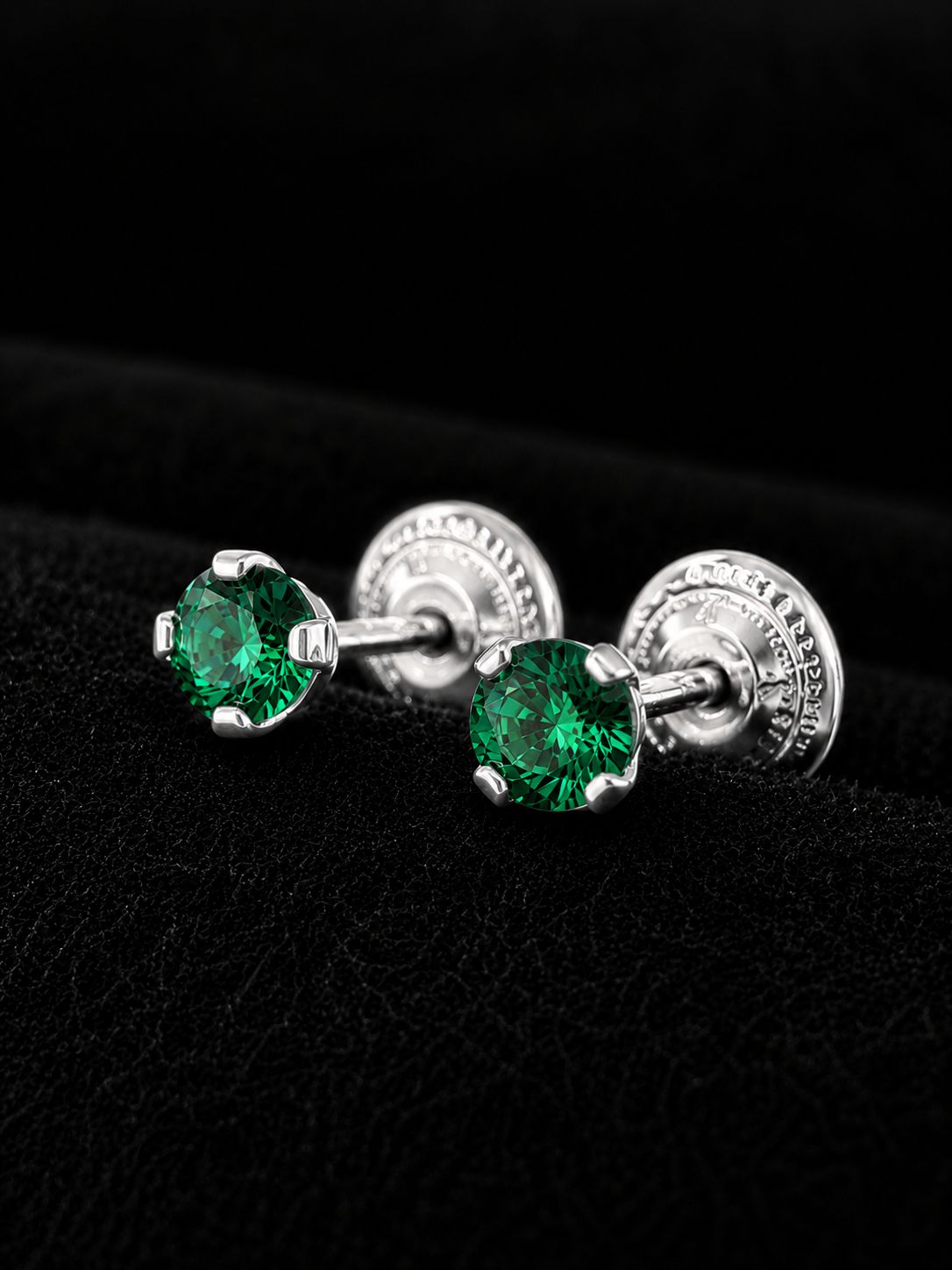 TOPOS VERDES MINI 0.3gr / PLATA (Joya)
