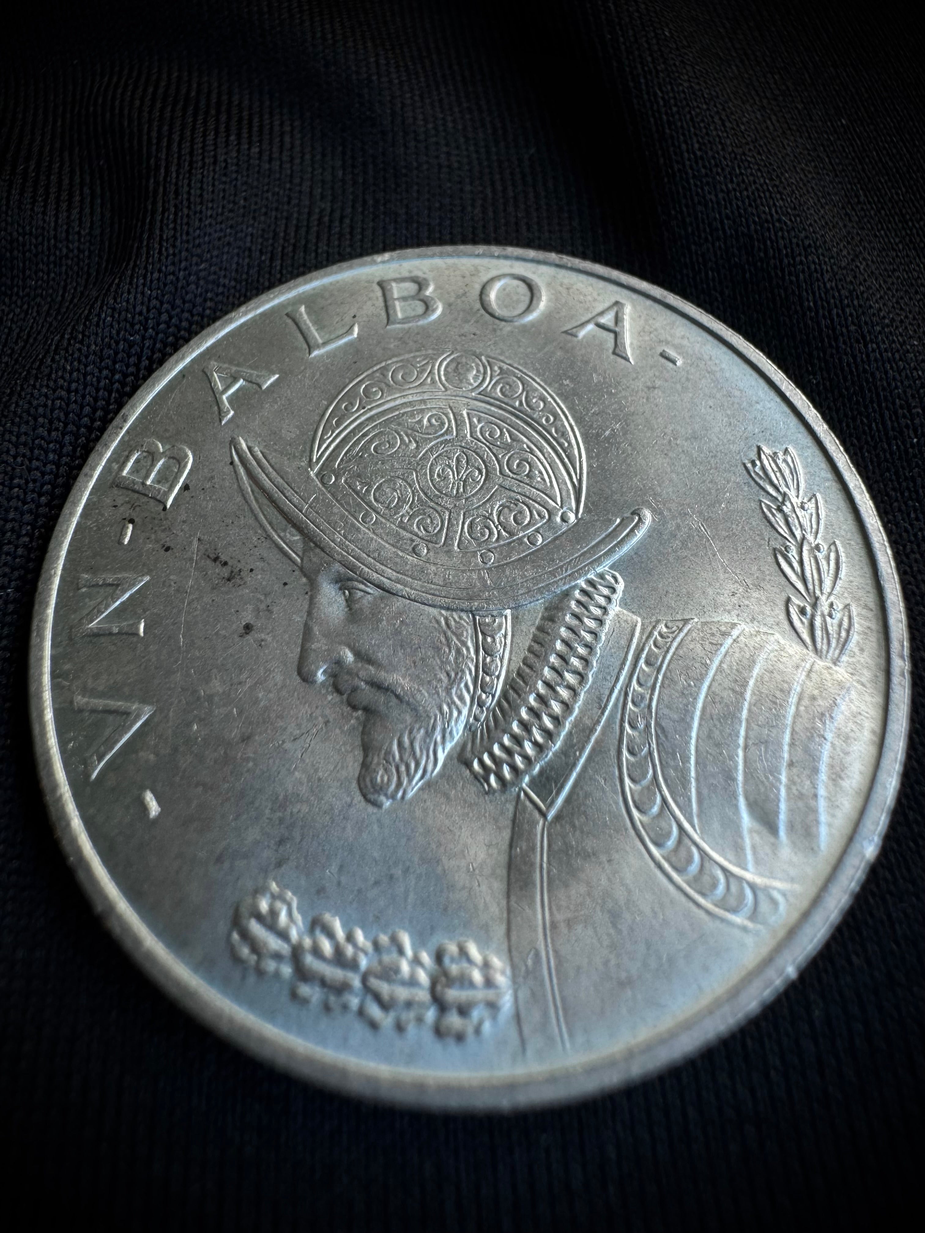 MONEDA PANAMA 1966 26.67gr / 3.7cm / PLATAMONEDA