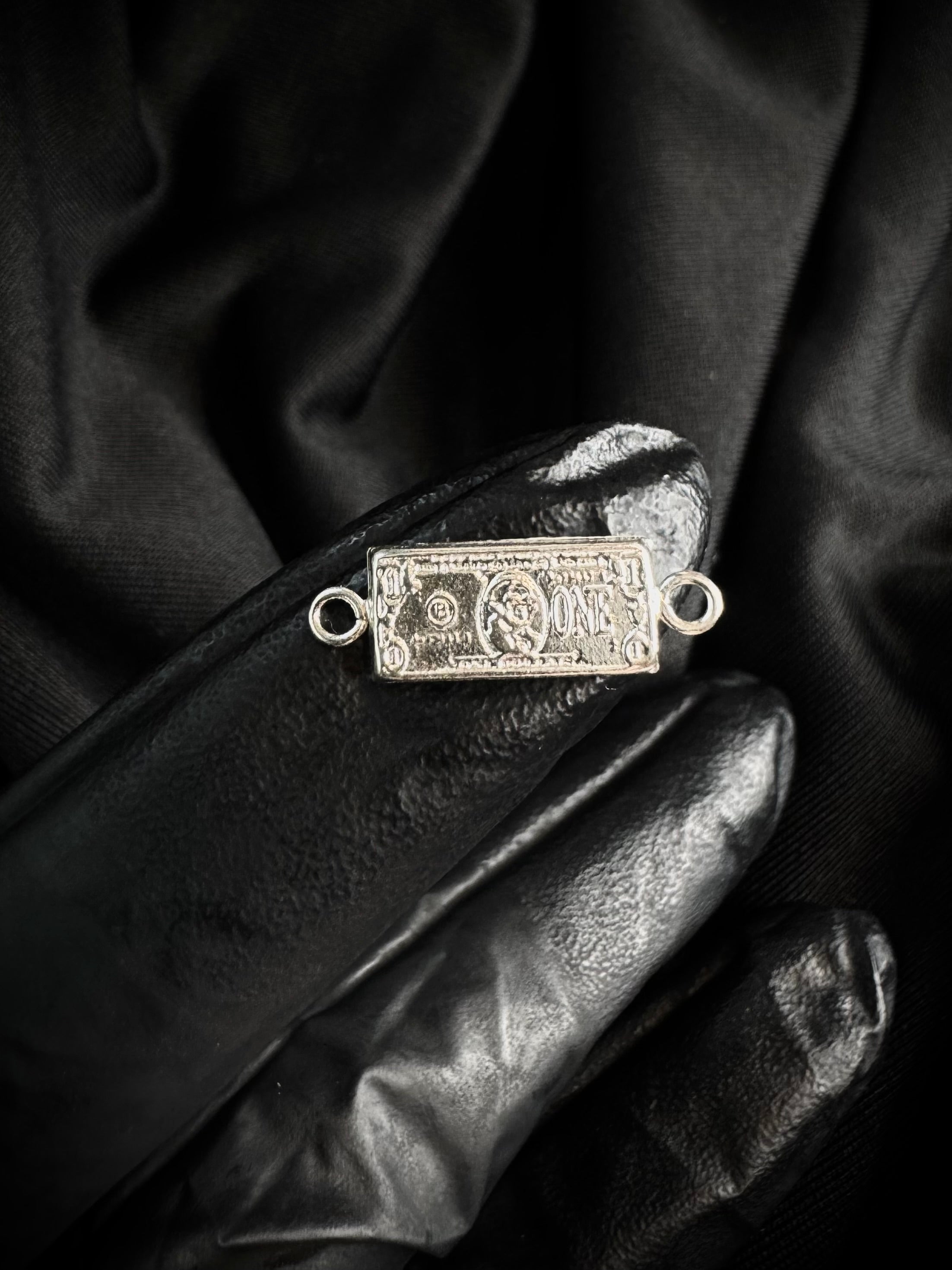 HERRAJE DOLAR 0.7gr / 0.5cm / PLATA