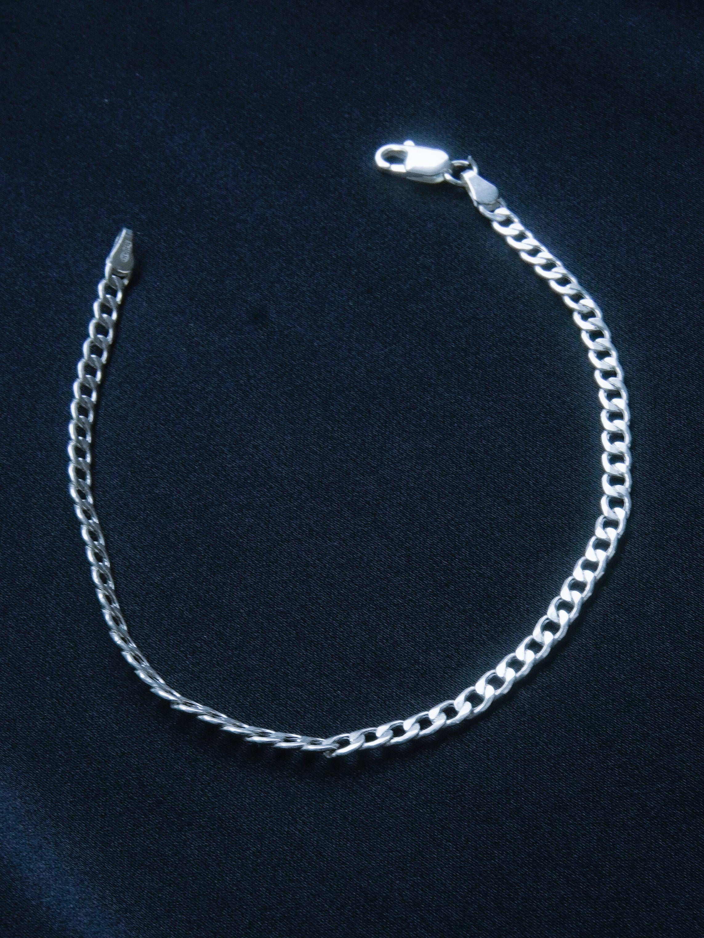 PULSO CUBANO 19CM 1.8gr / 19cm / Plata