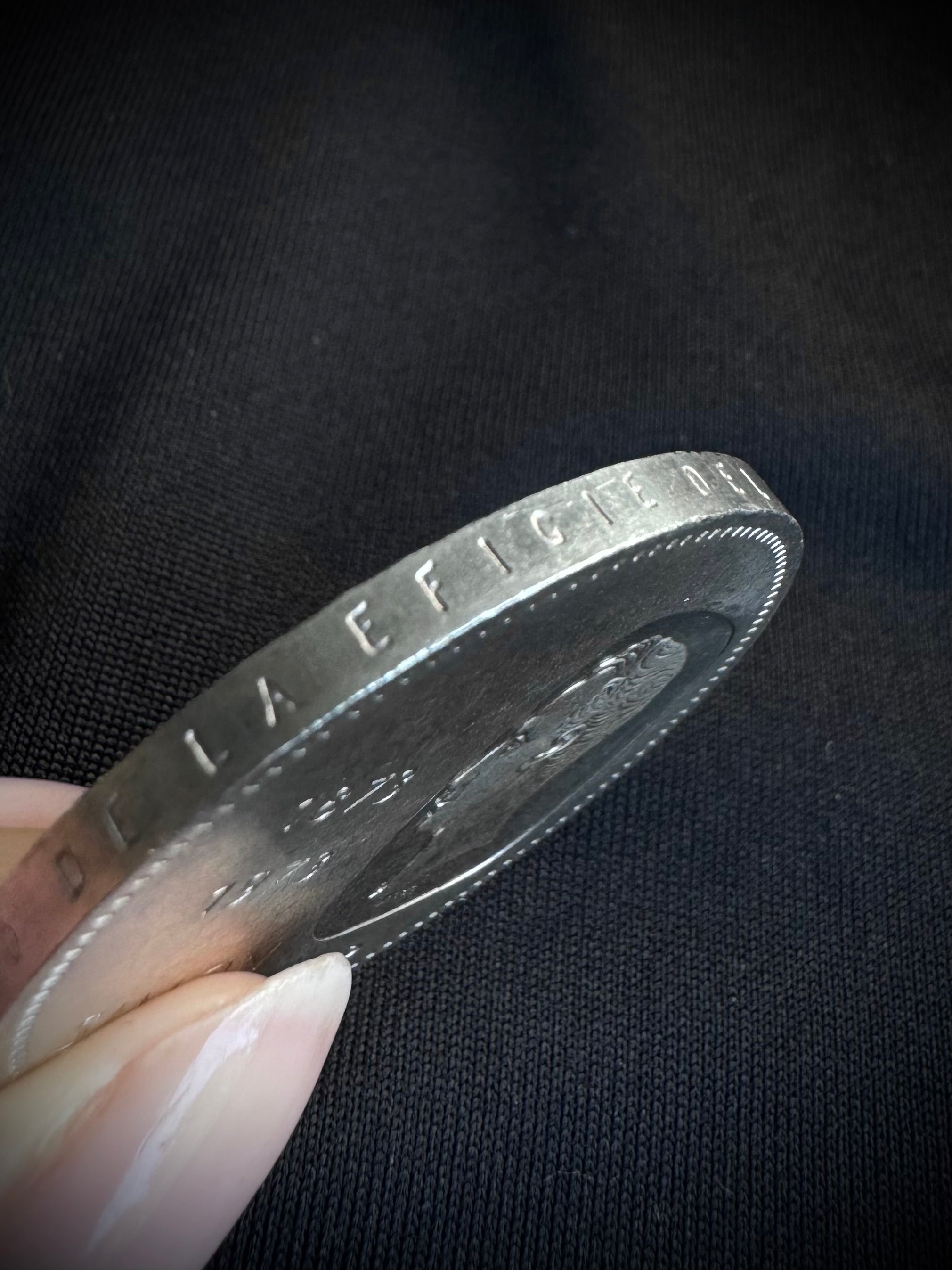 MONEDA VENEZUELA 1973 30.18gr / 3.8cm / PLATAMONEDA