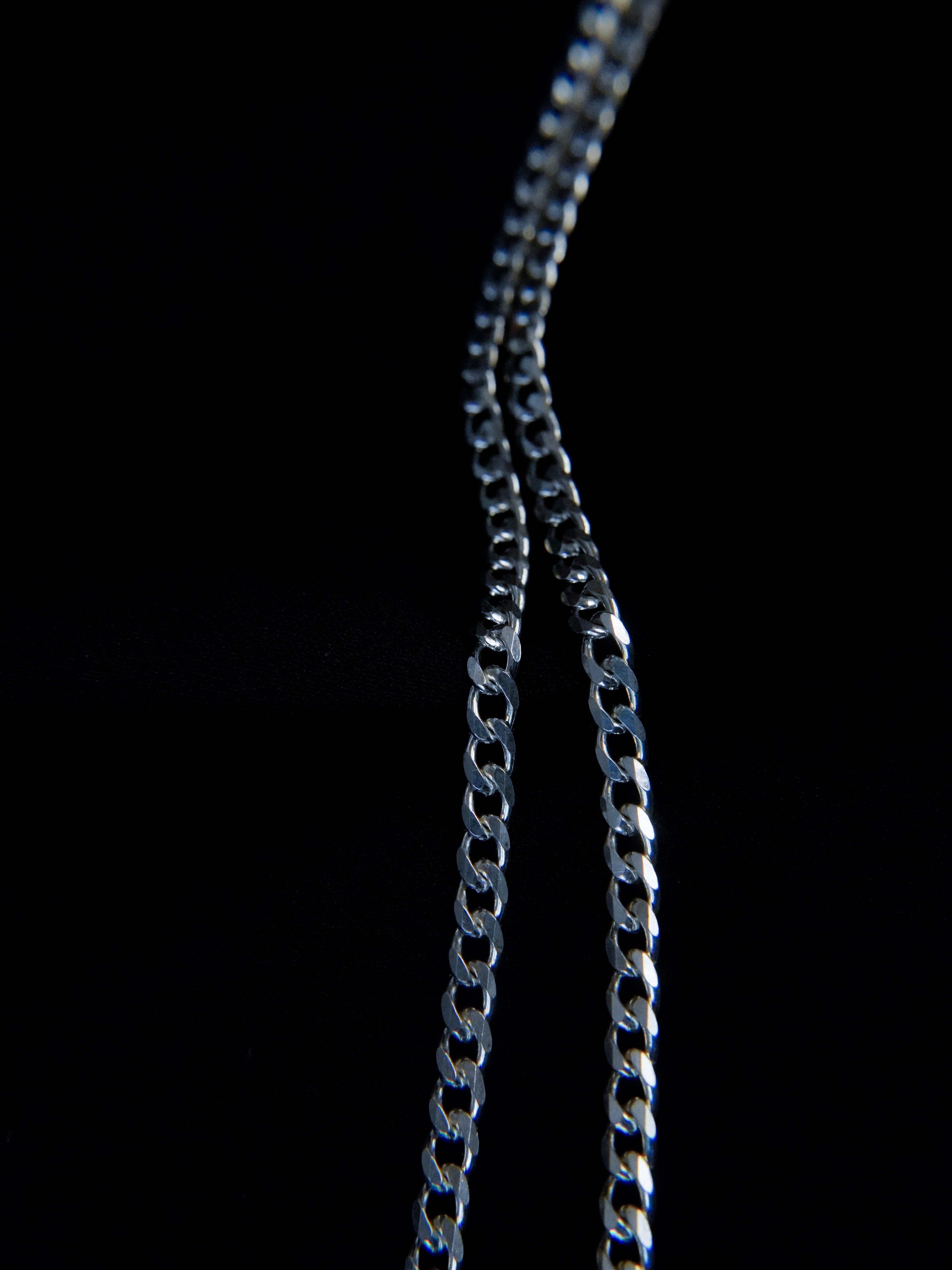 CADENA CUBANA CLASICA 10.25gr / 60cm / Plata