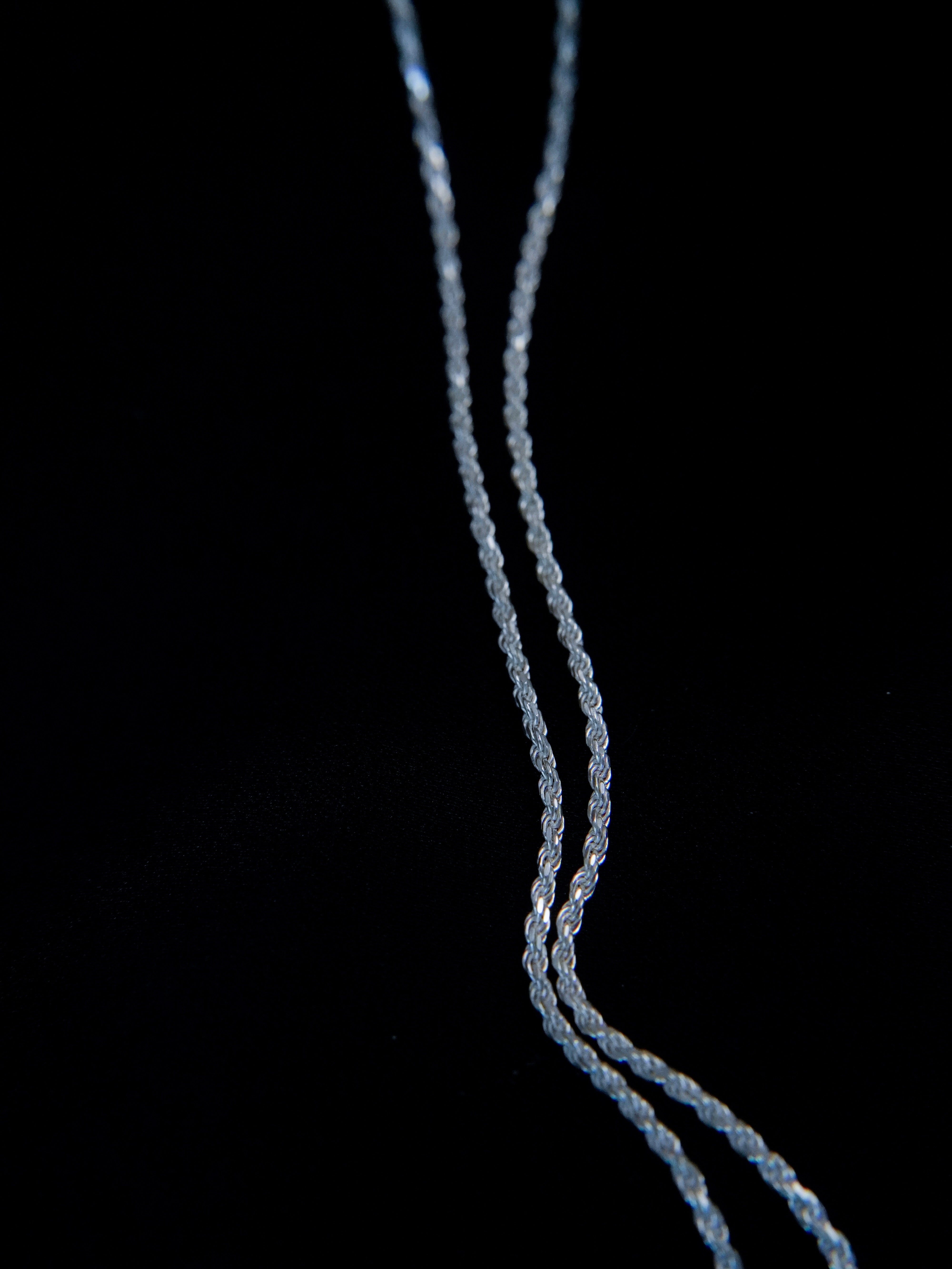 CADENA MINI LAZO 2.8gr / 60cm / Plata