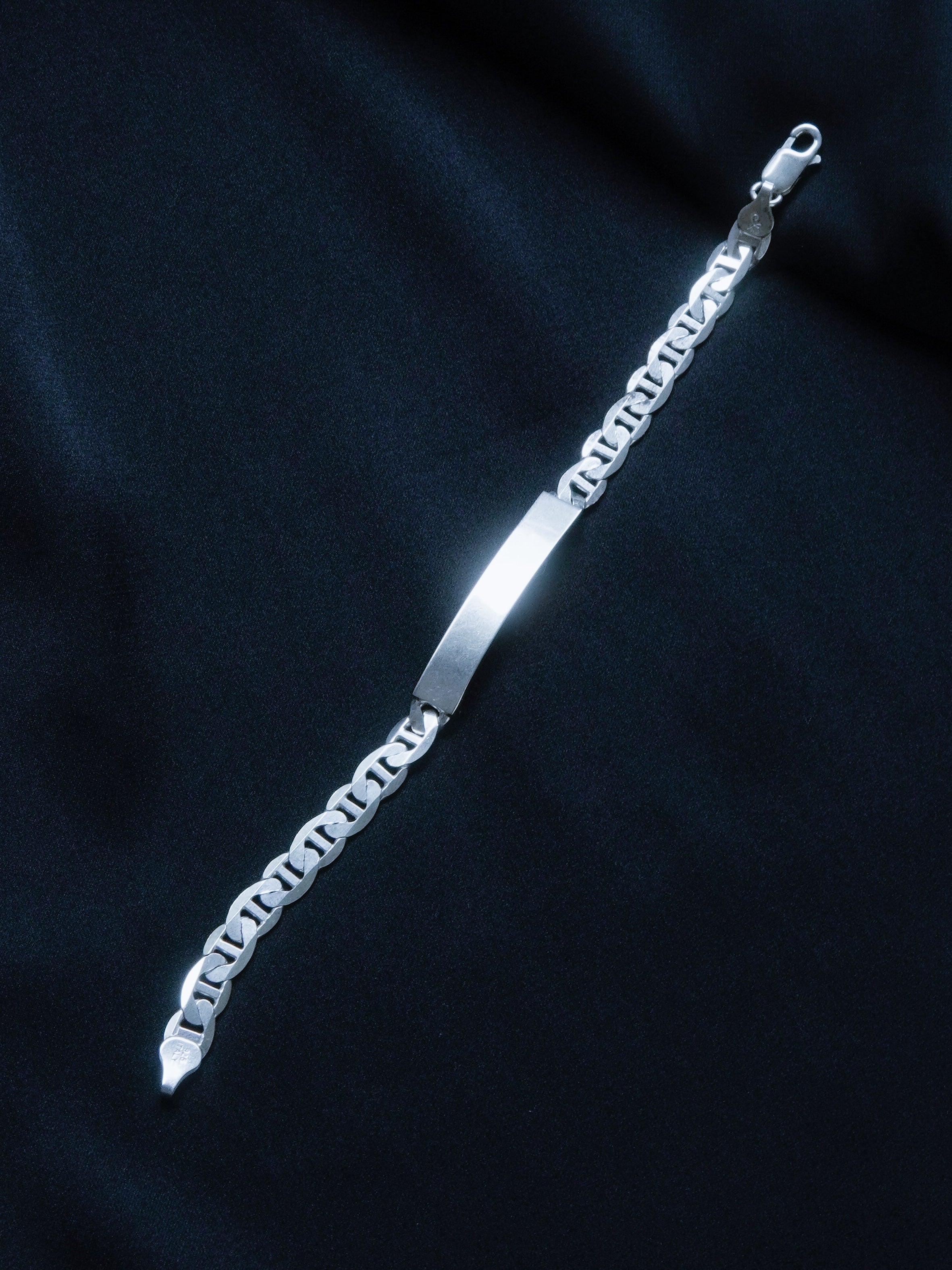 PULSO ESCLAVA ESCALERA 12.2gr / 19cm / Plata