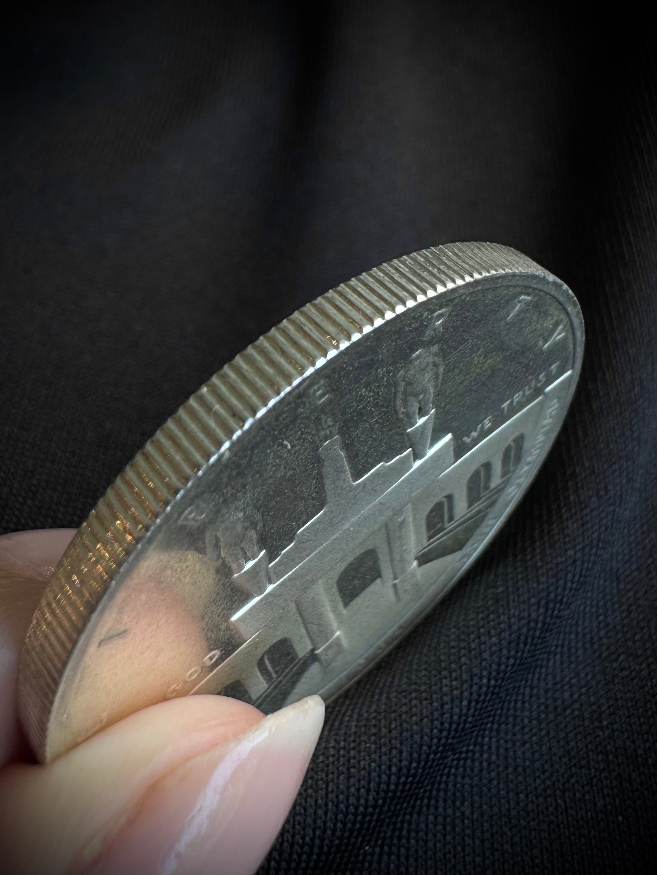 MONEDA USA 1984 27gr / 3.8cm / PLATAMONEDA