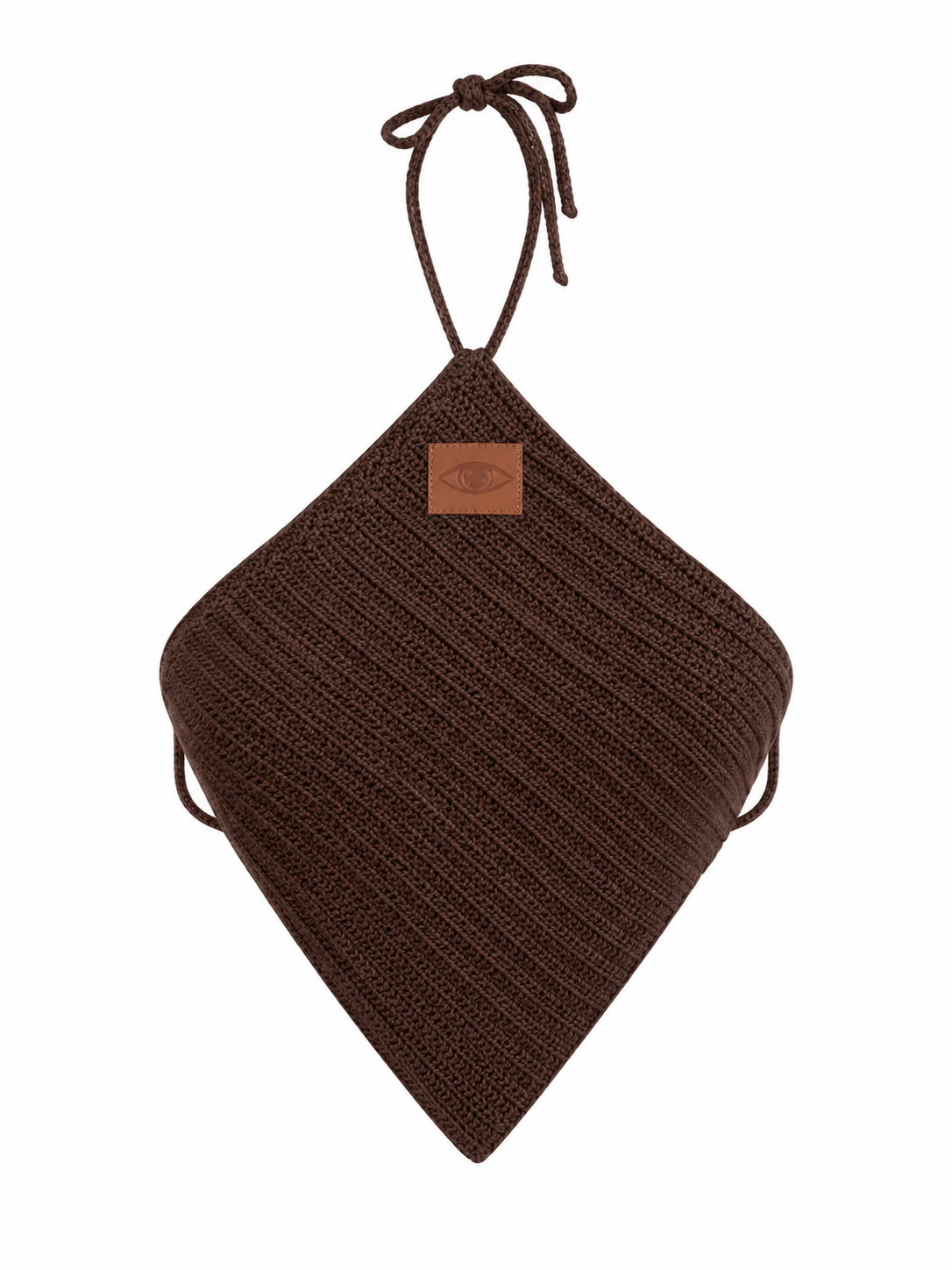 TOP ÉTER CAFÉ / CROCHET / TALLA U