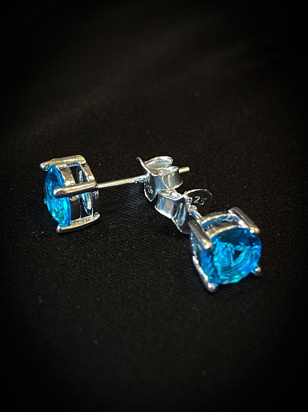 TOPOS REDONDO AZUL CELESTE