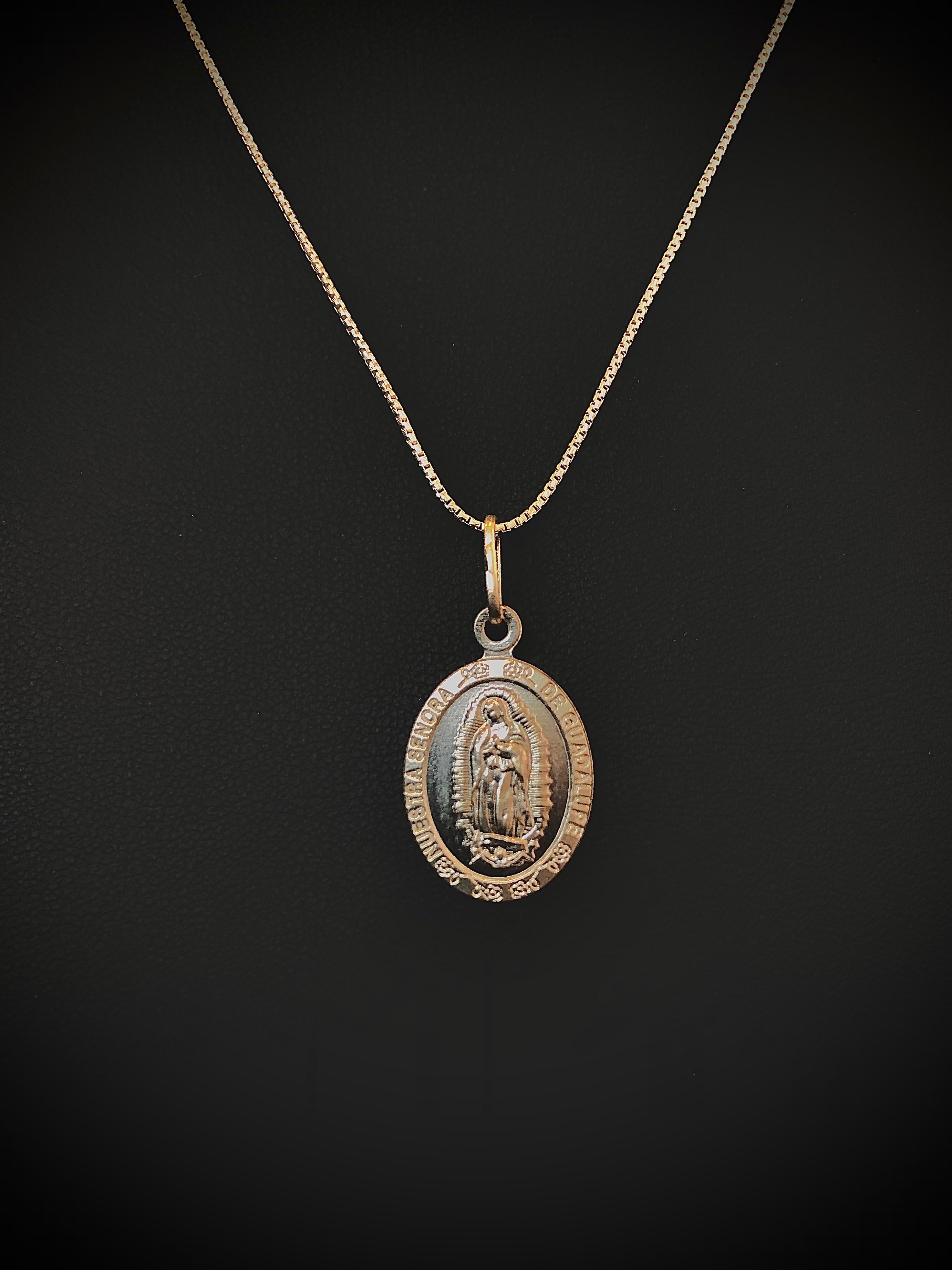 DIJE MEDALLA VIRGEN GUADALUPE 3,2CM