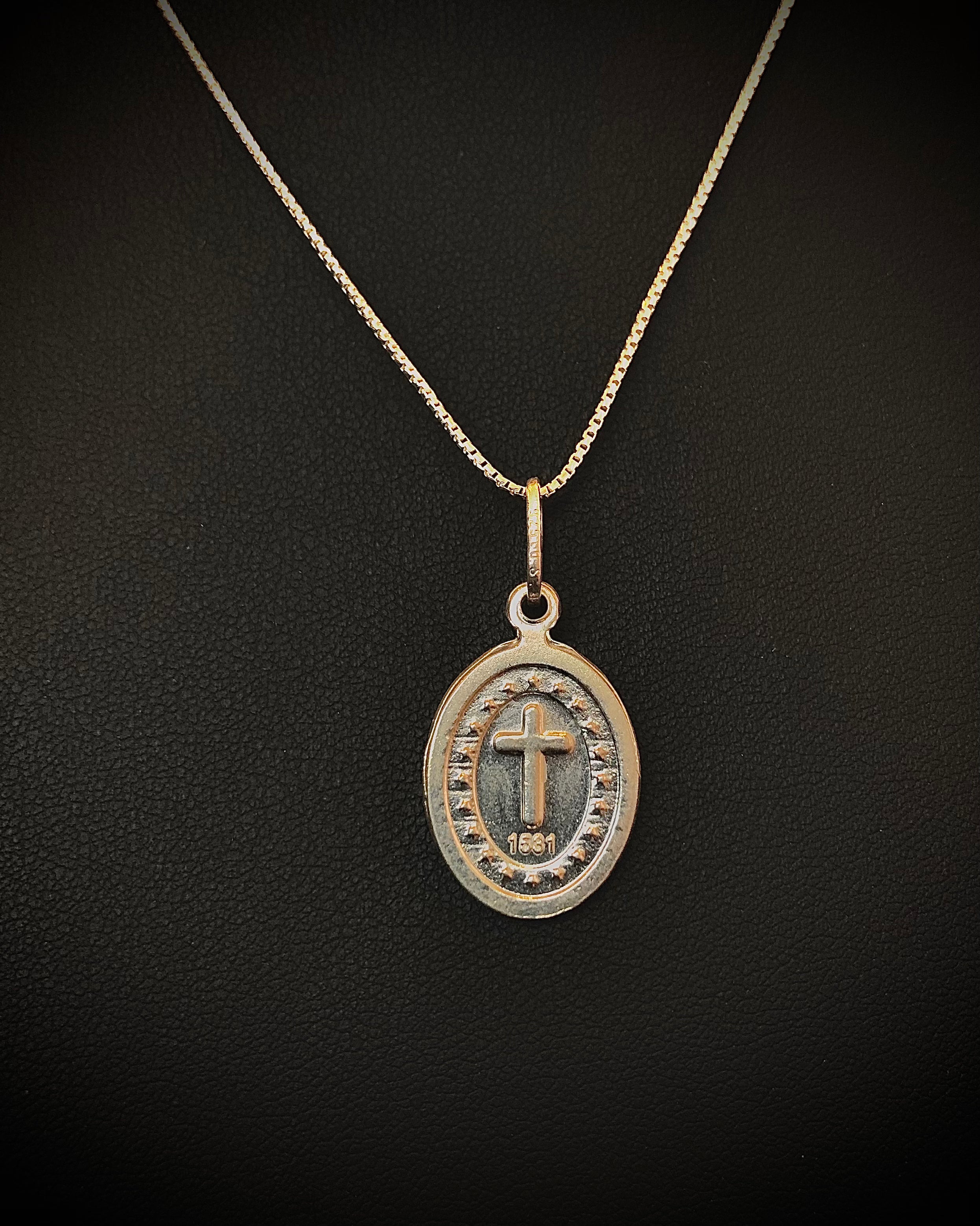DIJE MEDALLA VIRGEN GUADALUPE 3,2CM
