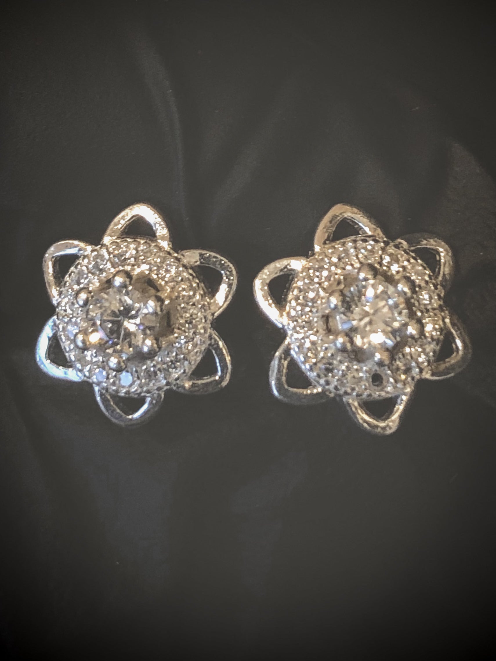 TOPOS FLOR SWAROVSKI BLANCO