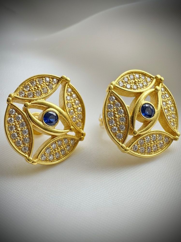TOPOS MIRADA DIVINA 0,80 CTS MOISSANITAS / ORO AMARILLO 5GR