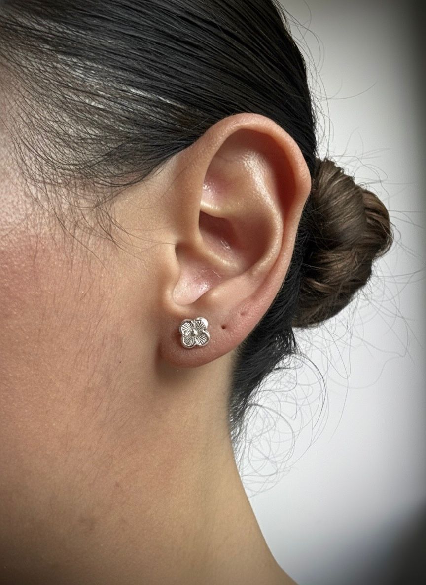 TOPOS TREBOL MINI DIAMANTADOS ROSCA