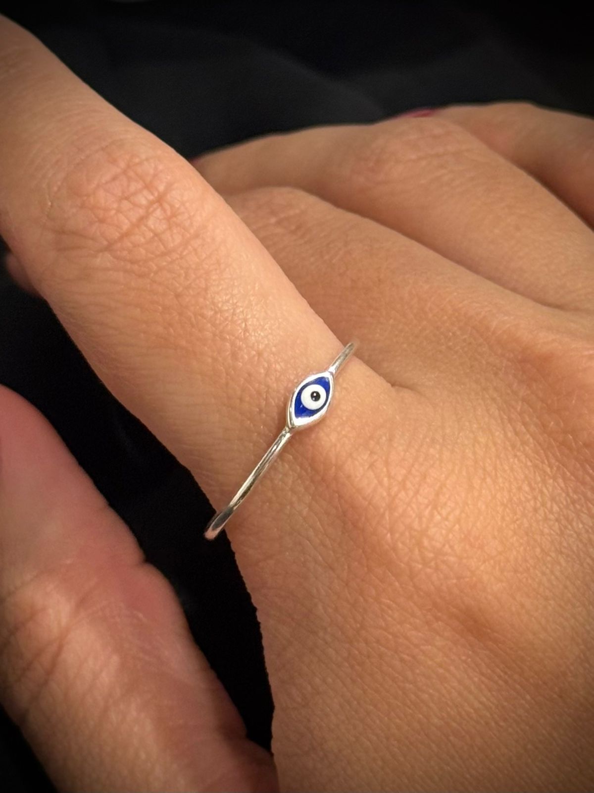 ANILLO OJO TURCO AZUL