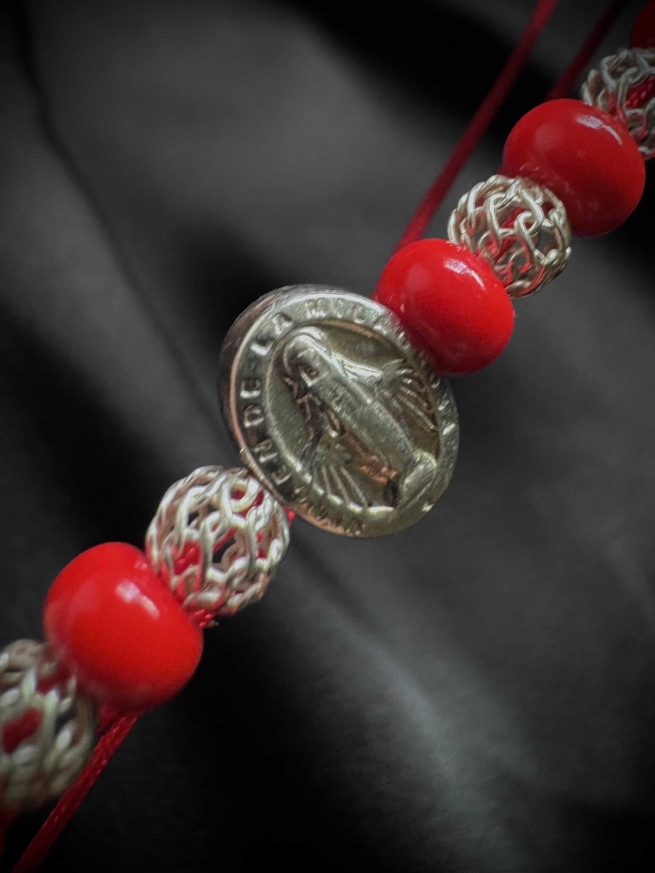 PULSERA MILAGROSA BOLA ENMALLADA