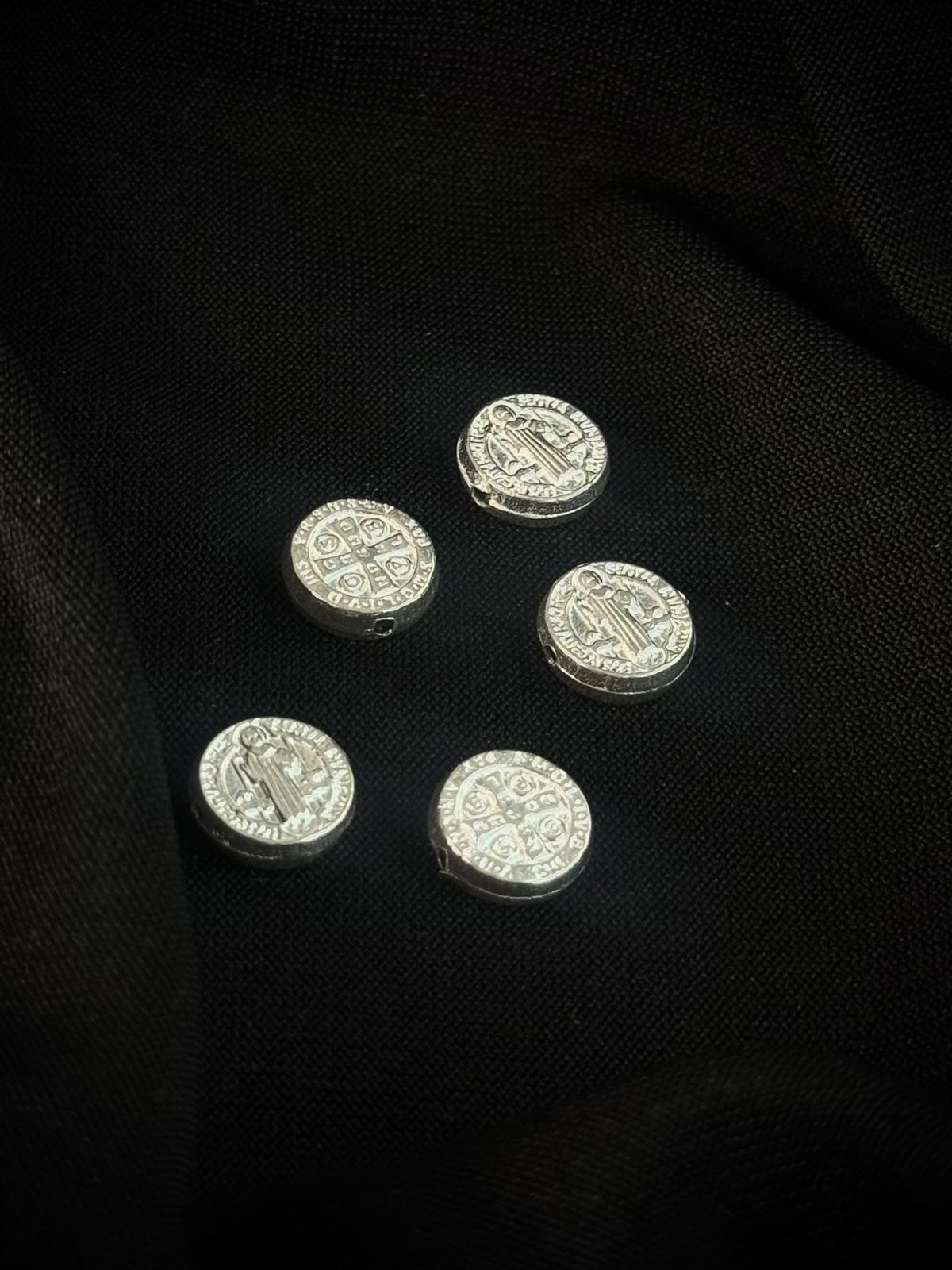 HERRAJE TAMBOR SAN BENITO 0.42gr / 0.9cm / PLATA