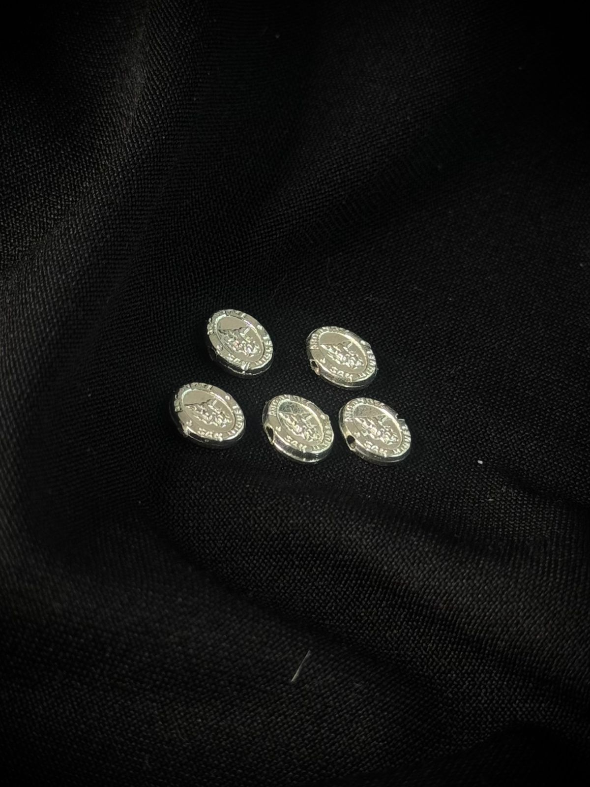 HERRAJE TAMBOR SAN MIGUEL 0.24gr / 0.83cm / PLATA