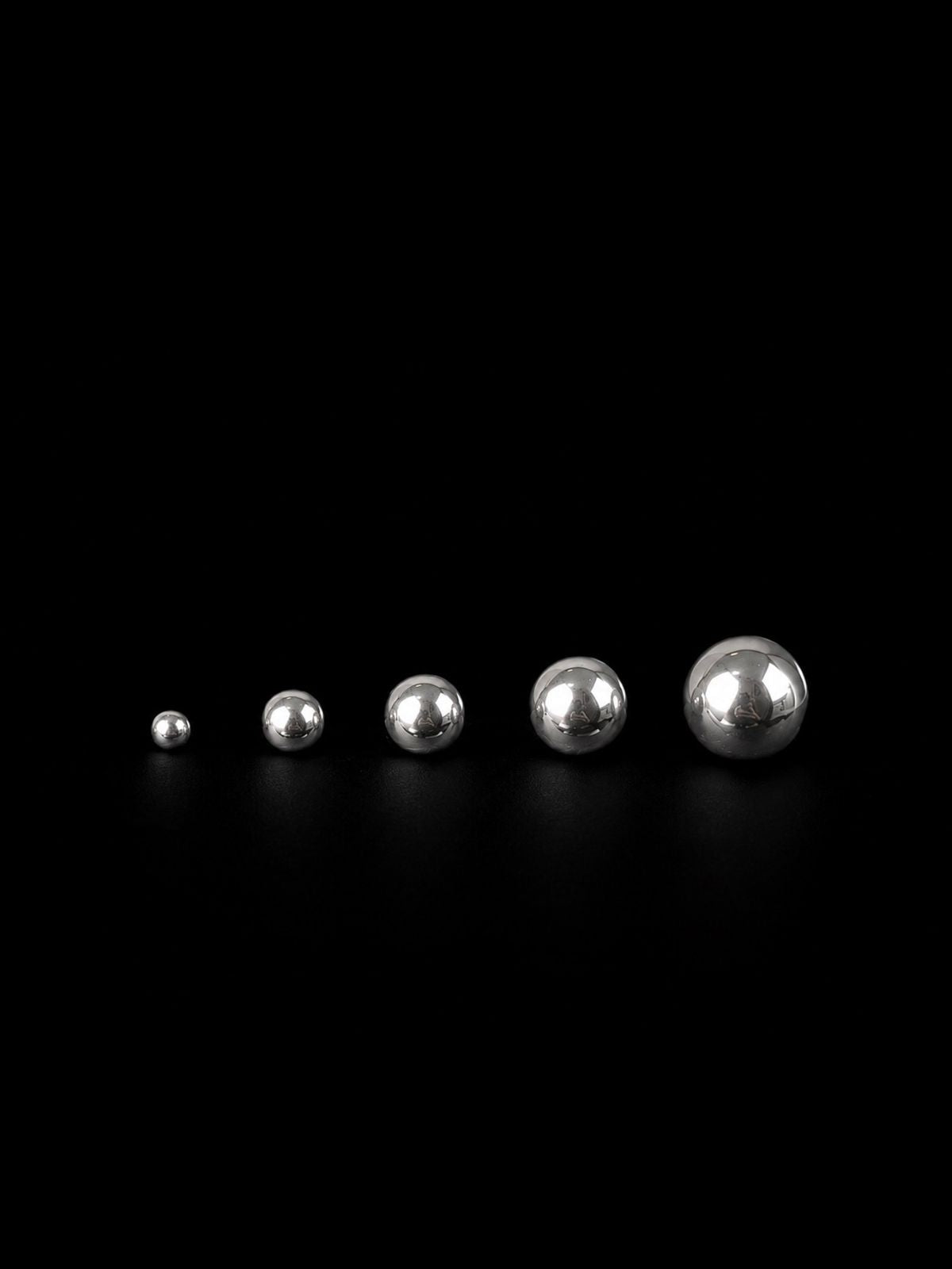 BOLAS LISA 8MM 0.54gr / Plata