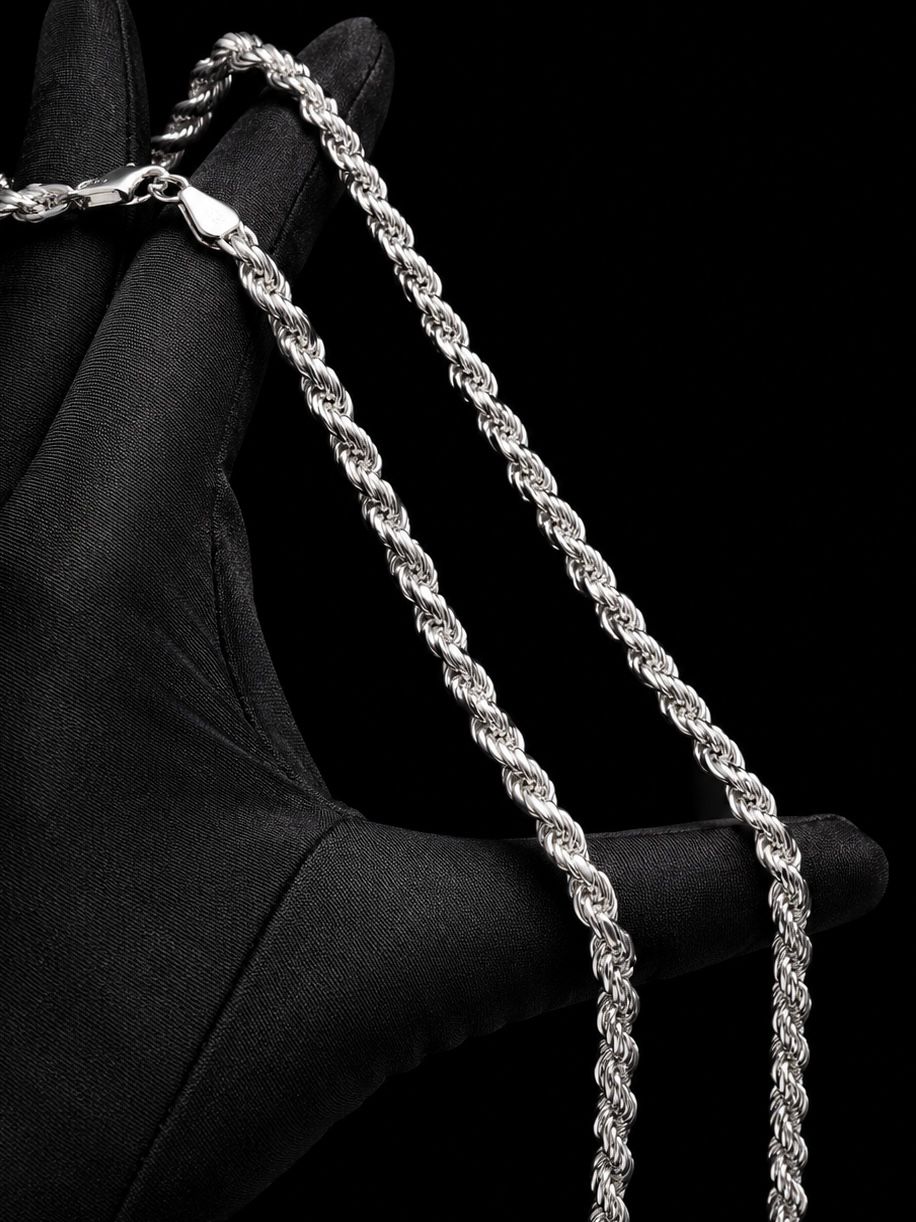 CADENA LAZO 41.8gr / 60cm / PLATA