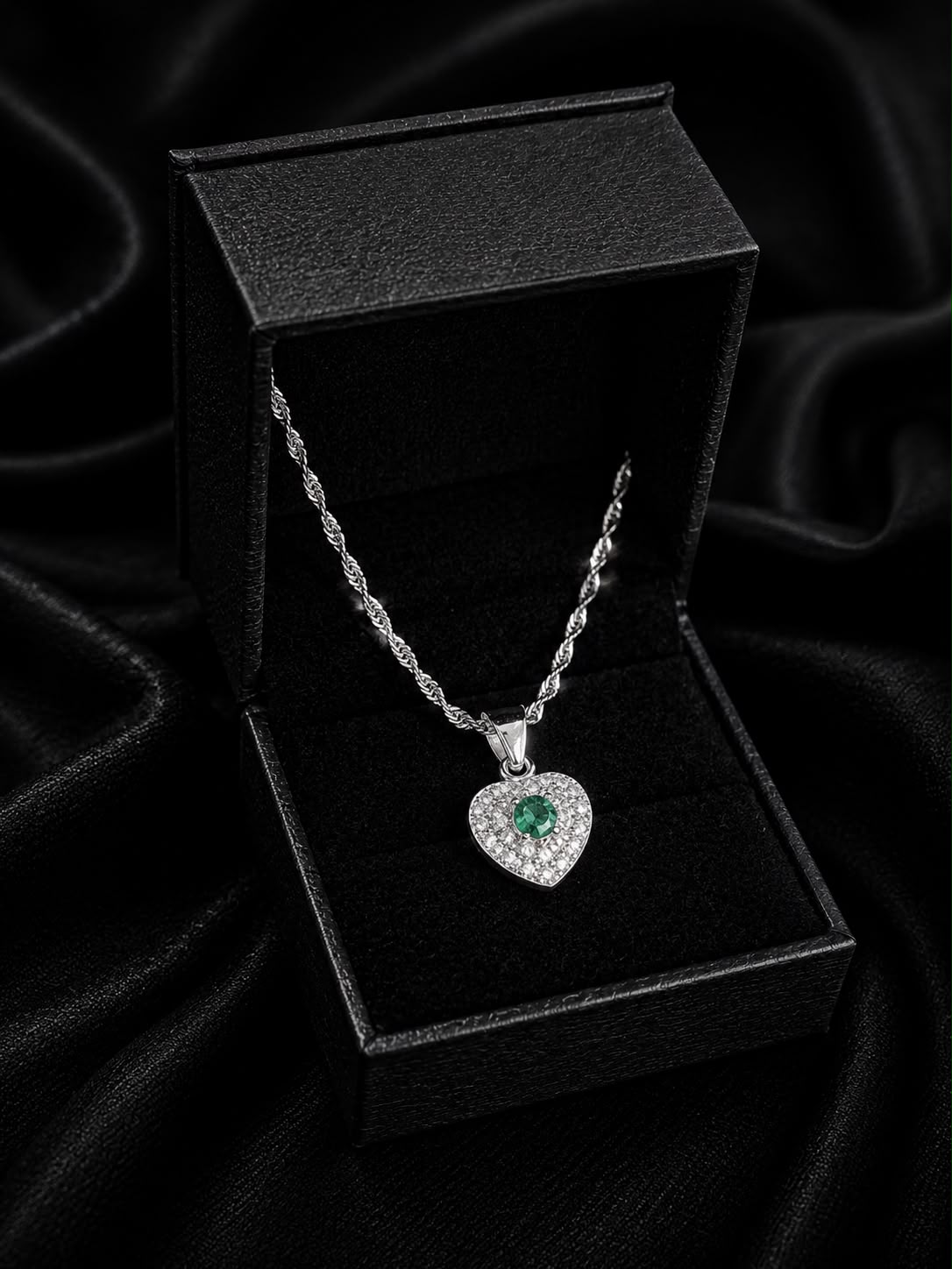 SET IDILIO ESMERALDA 3.08gr / PLATA (Joya)