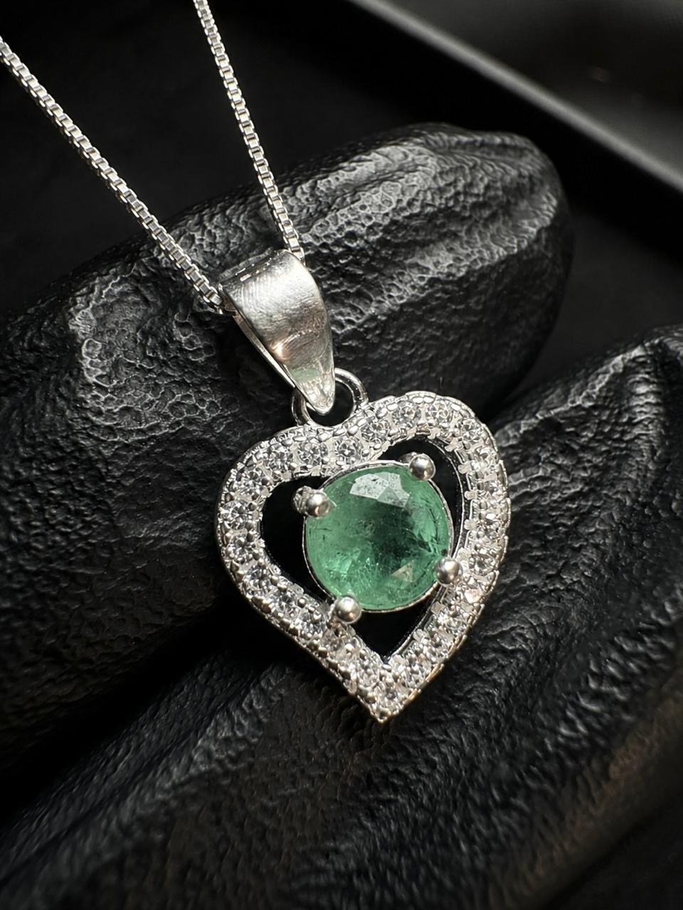 CADENA ADORA ESMERALDA 2.17gr / 40cm / PLATA (Joya)