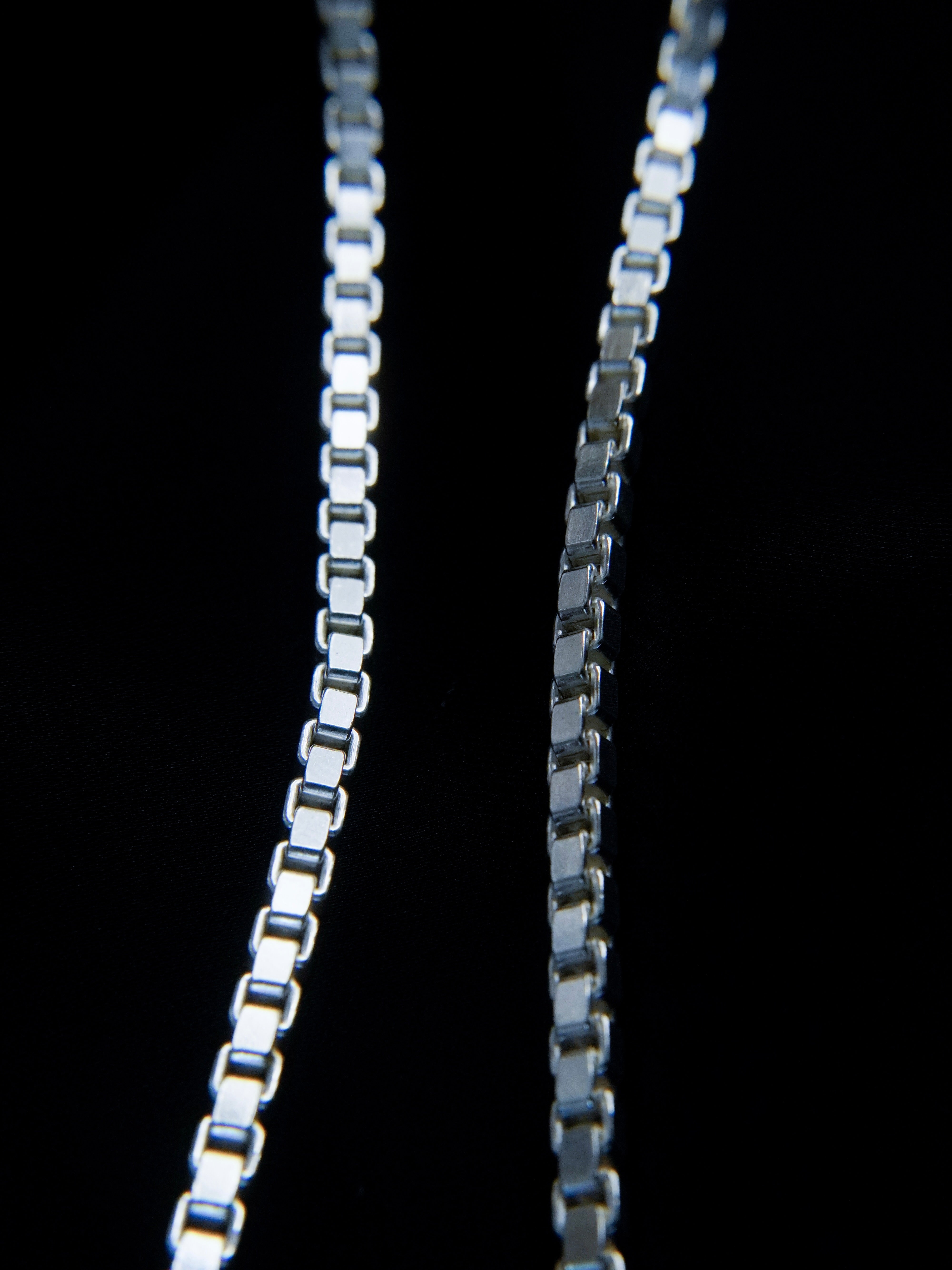 CADENA VENECIANA MACIZA 28.45gr / 50cm / Plata