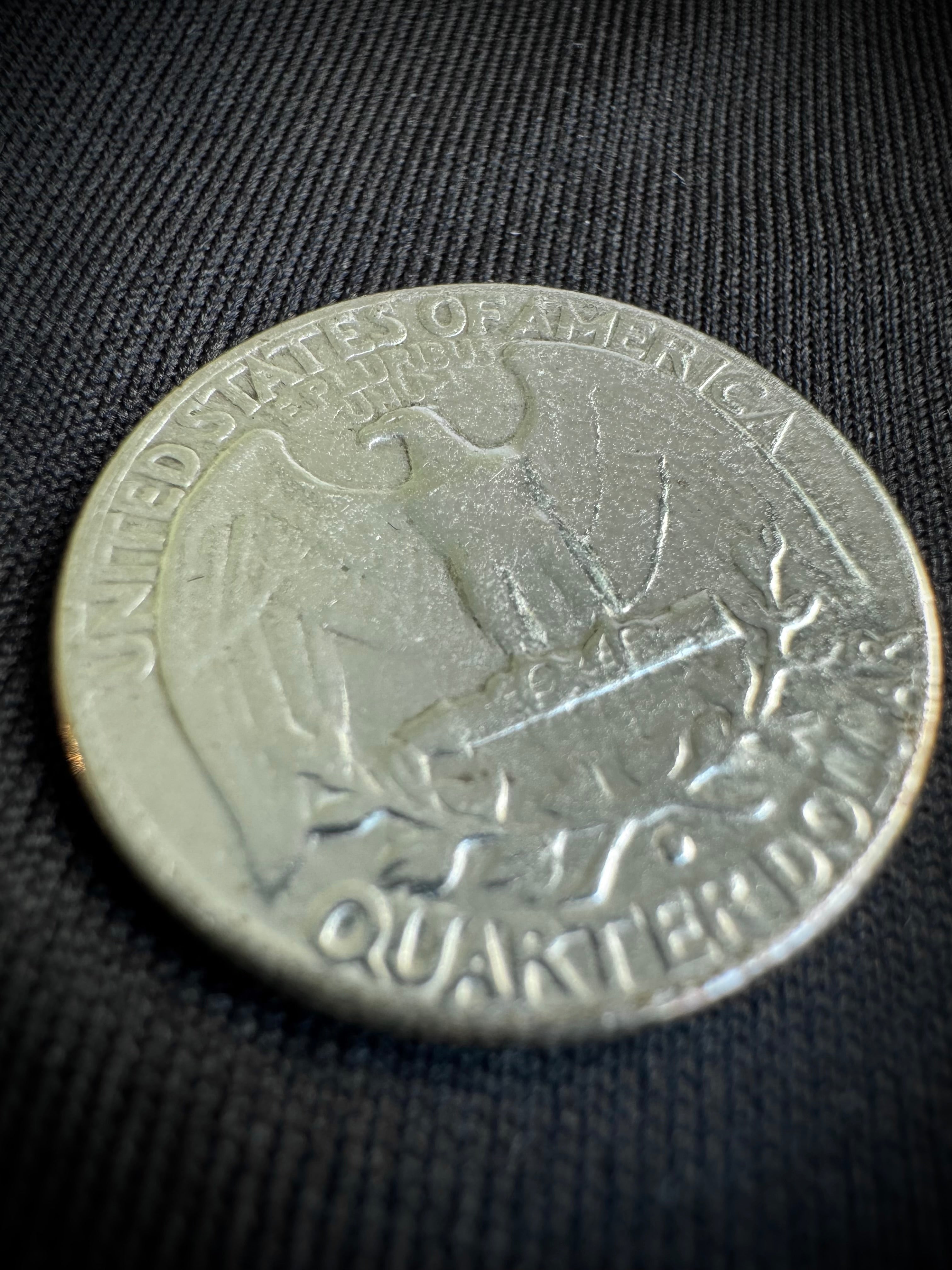 MONEDA USA 1962 6.2gr / 2.4cm / PLATAMONEDA