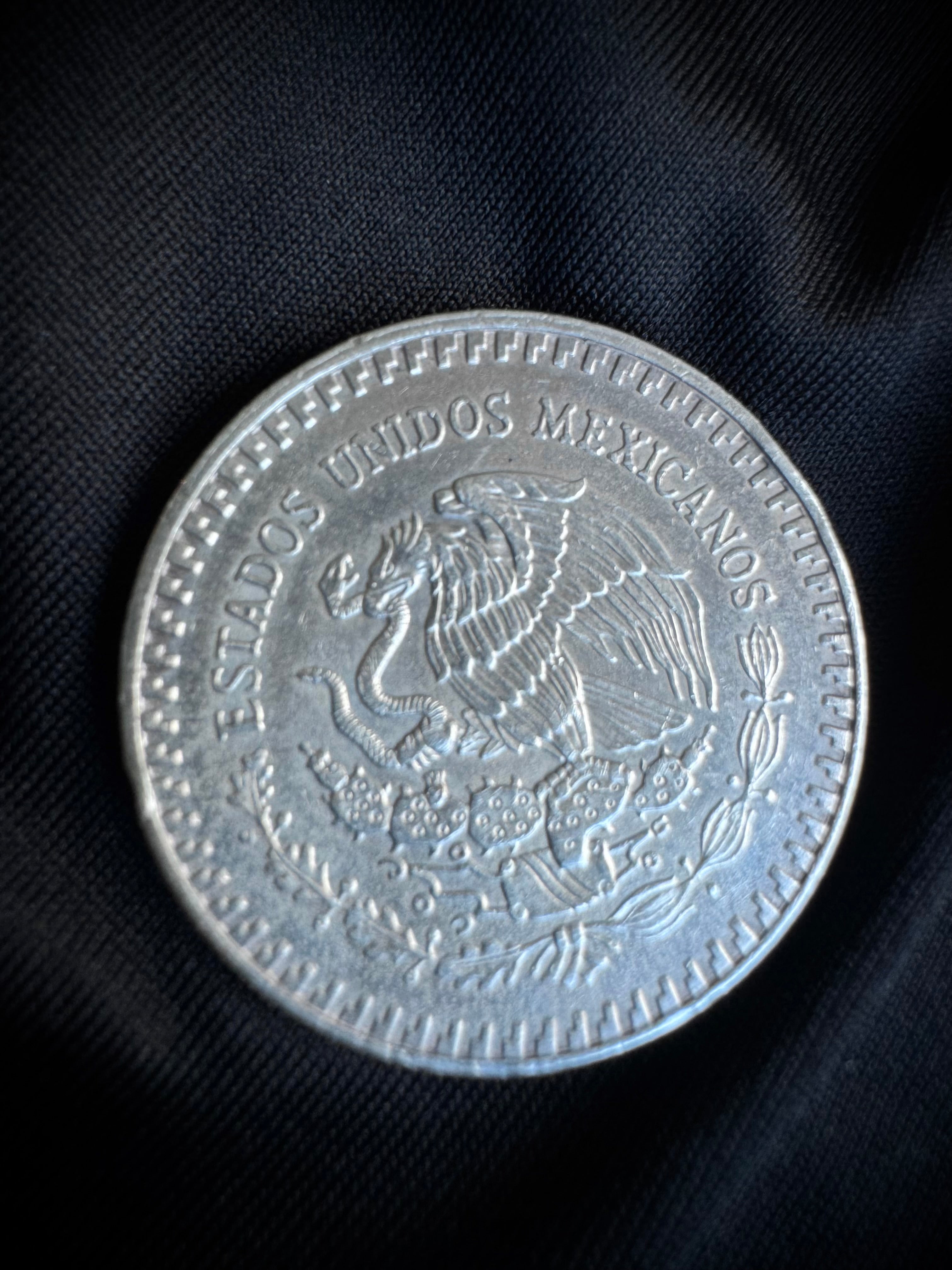 MONEDA MEXICO 1992 31.1gr / 3.6cm / PLATAMONEDA