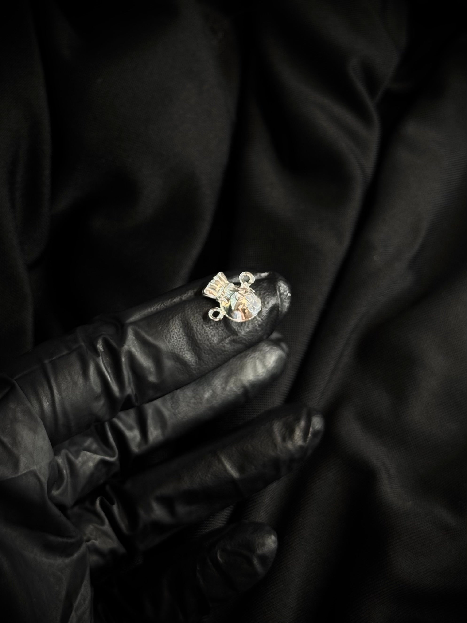 HERRAJE BOLSA DE DINERO 0.7gr / 0.8cm / PLATA