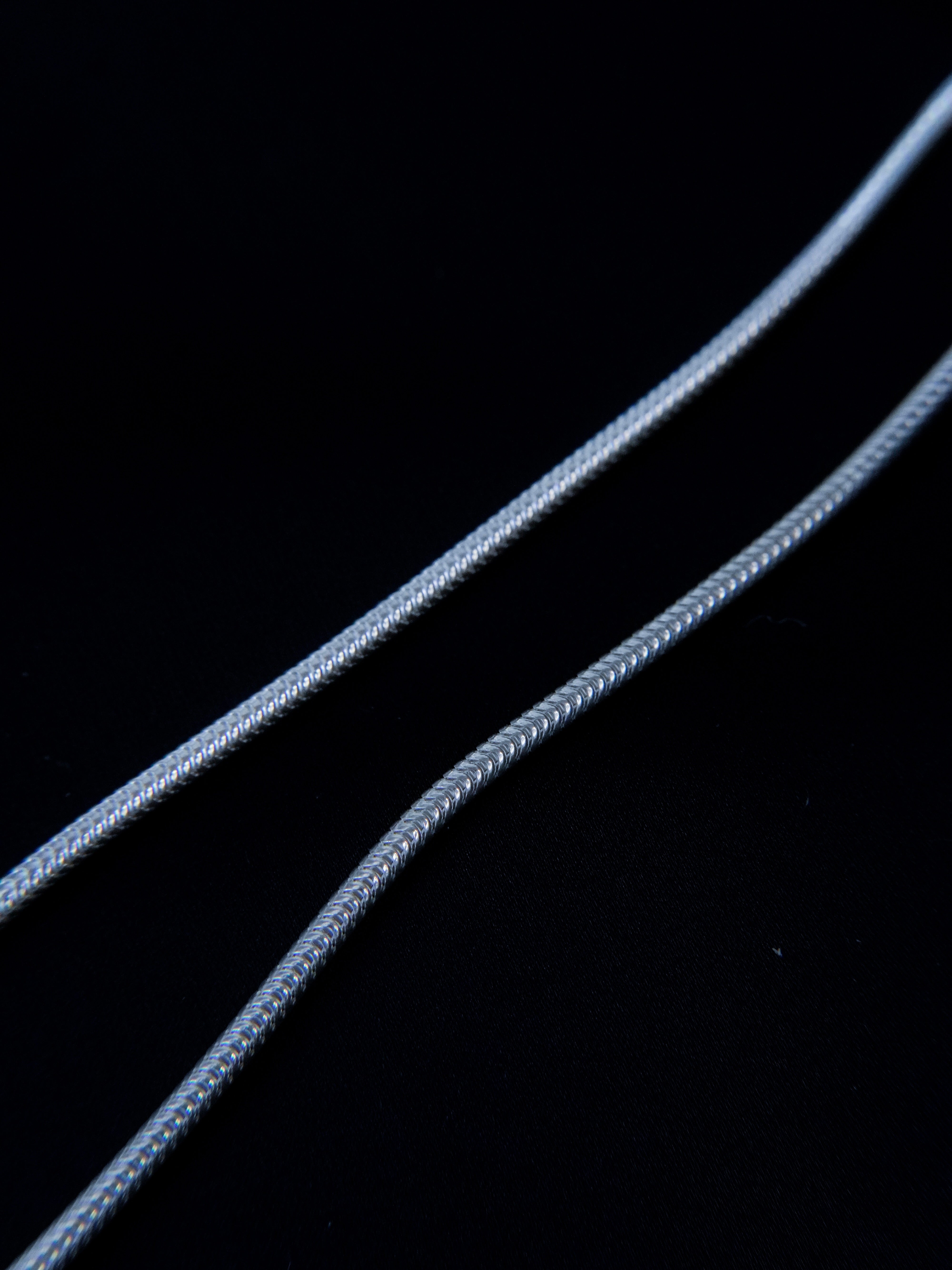CADENA COLA DE RATON 13.1gr / 60cm / Plata
