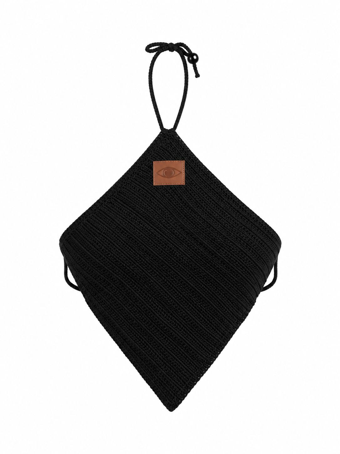 TOP ÉTER NEGRO / CROCHET / TALLA U