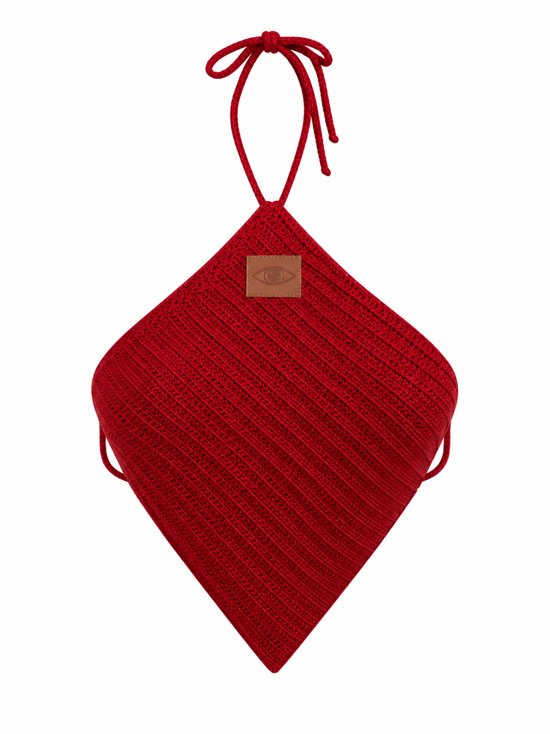 TOP ÉTER ROJO / CROCHET / TALLA U