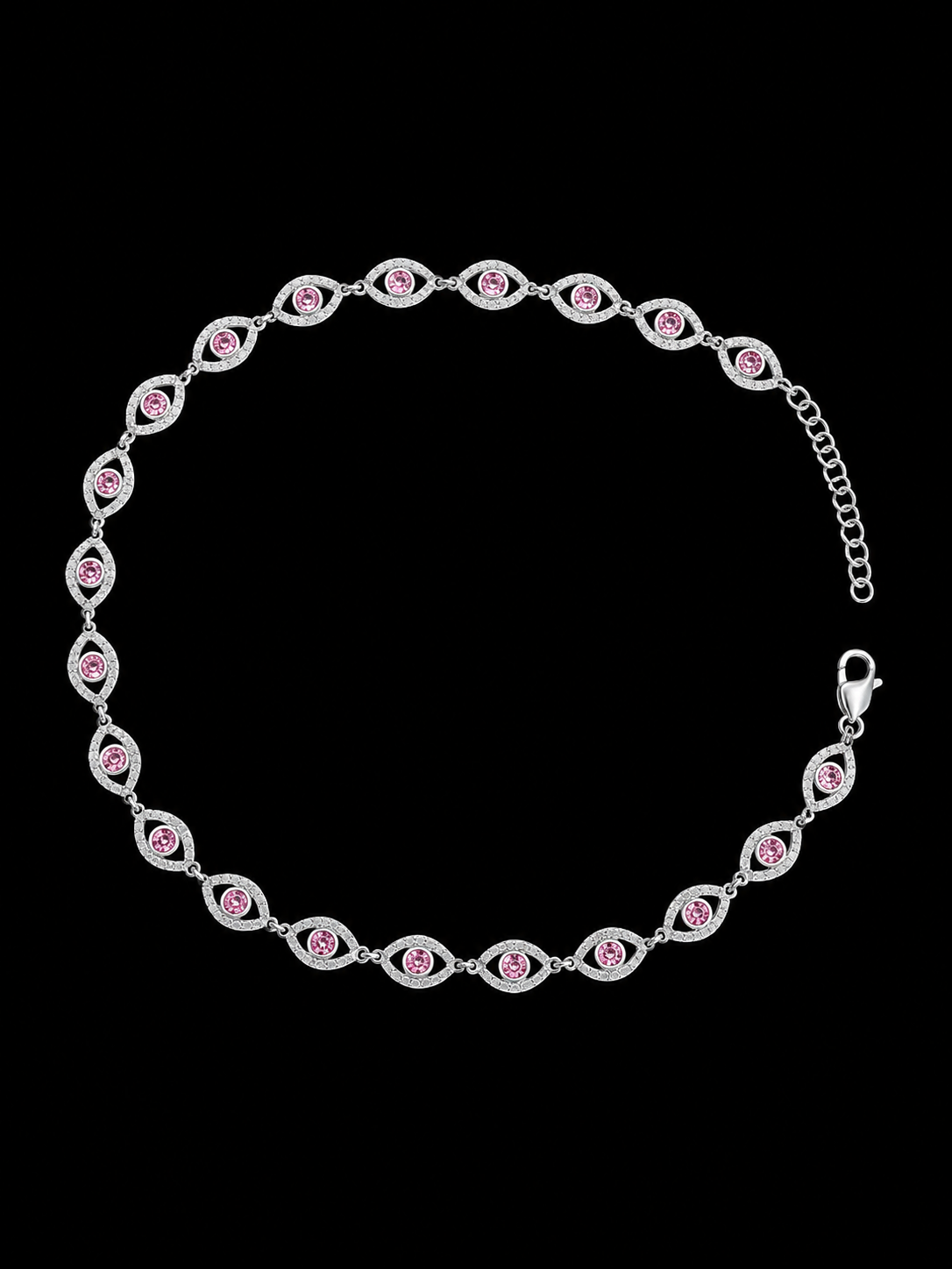 CADENA GARGANTILLA AJNA ROSA 23.69gr / 40cm / PLATA Esp. Esp.
