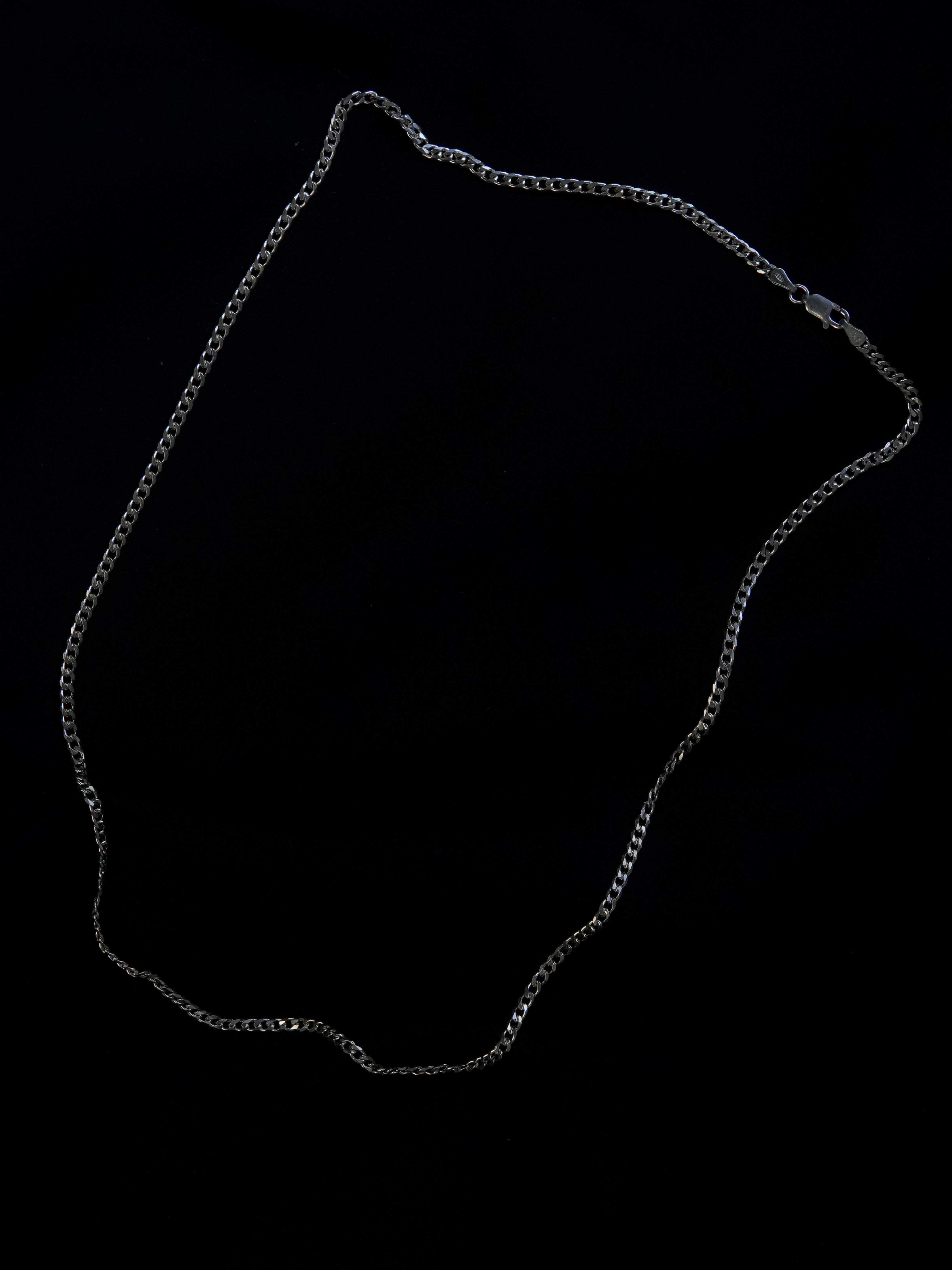 CADENA CUBANA CLASICA 10.25gr / 60cm / Plata