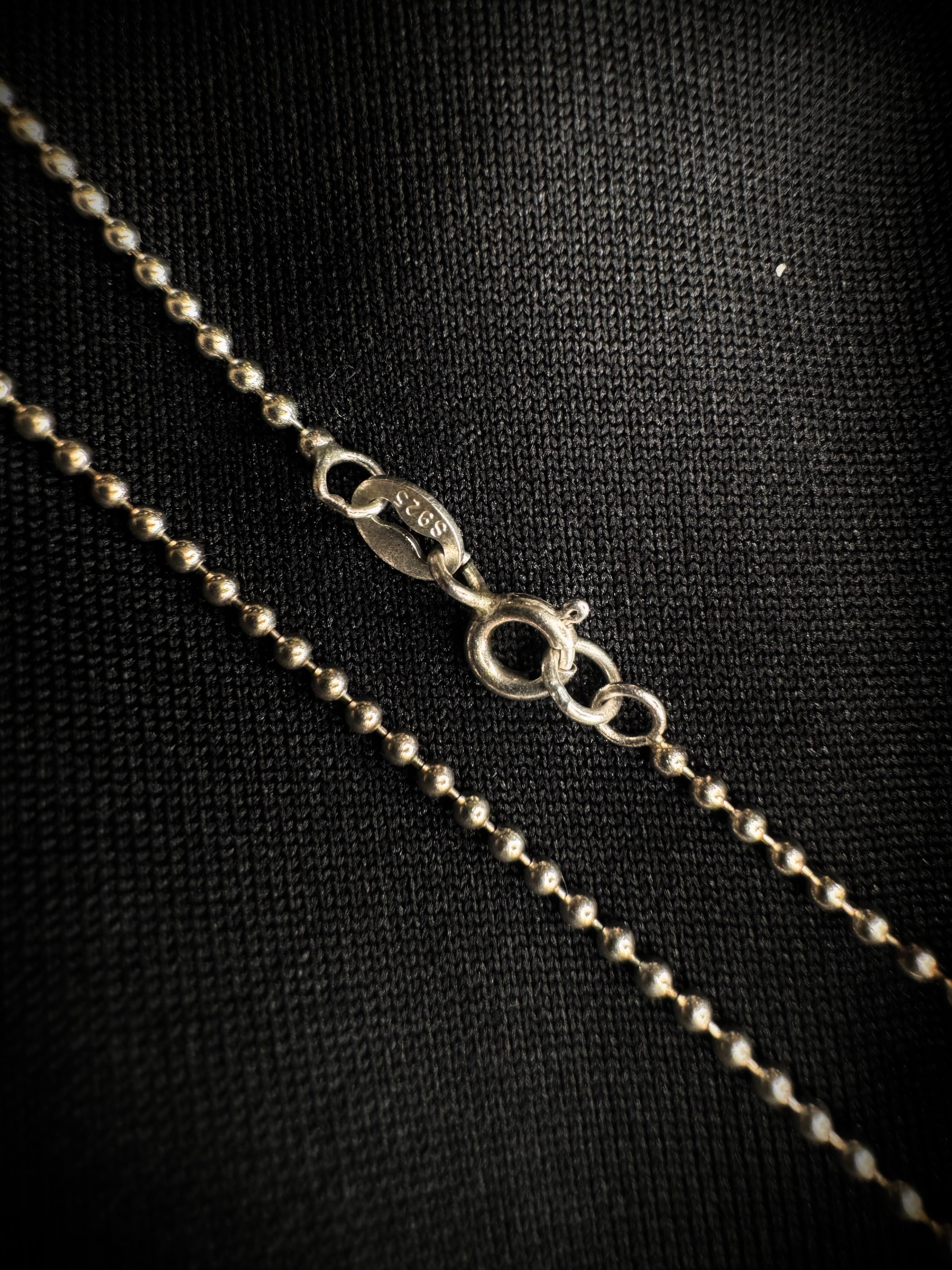 CADENA MINI MILITAR 3.51gr / 50cm / PLATA