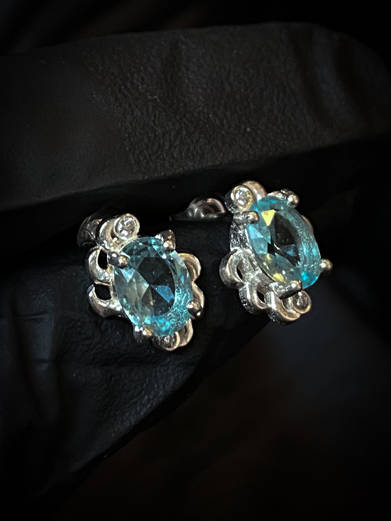 TOPOS SWAROVSKI AZUL