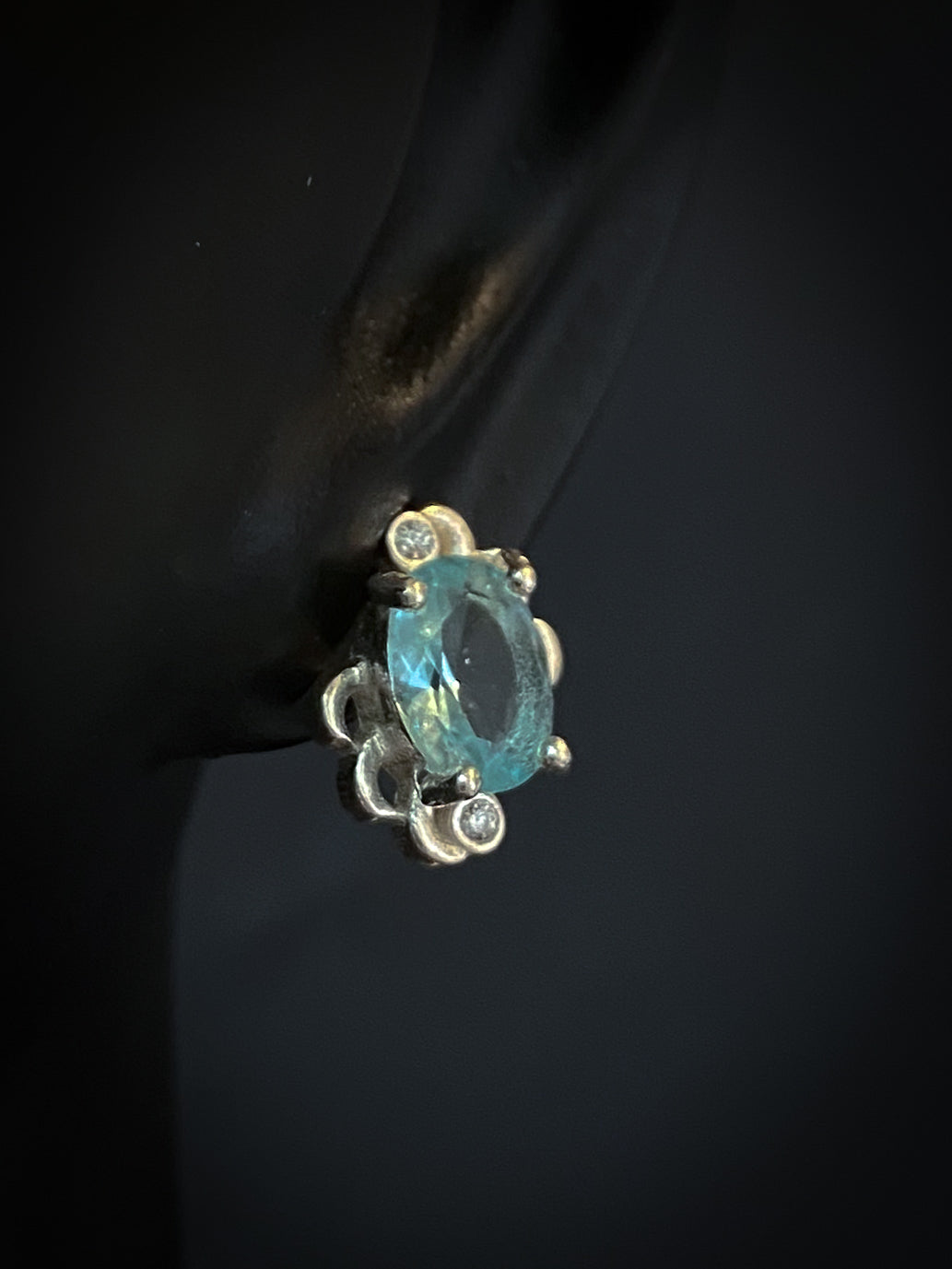TOPOS SWAROVSKI AZUL