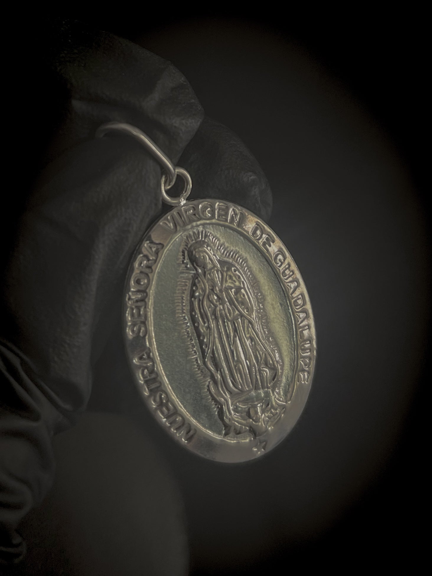 DIJE MEDALLA VIRGEN GUADALUPE