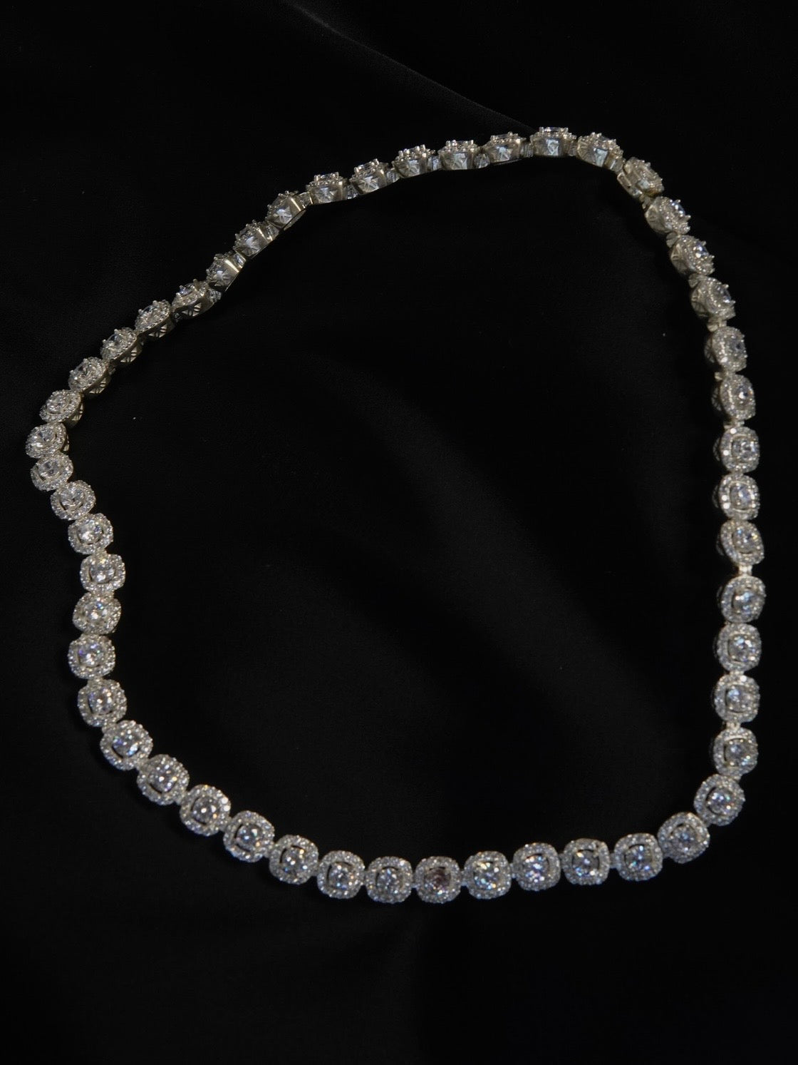 CADENA TENNIS LUX 53.23gr / 45cm / Plata Esp.