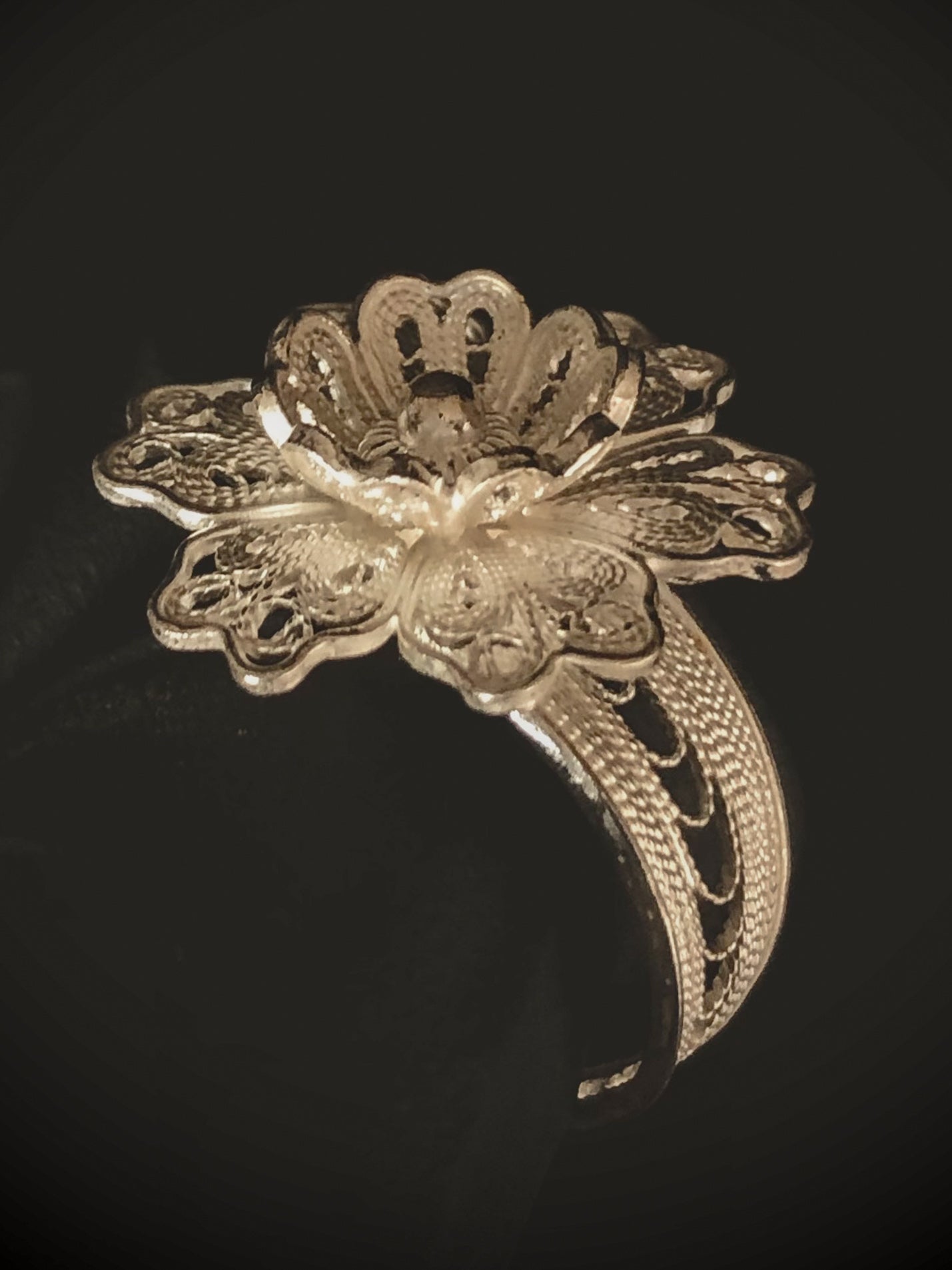 ANILLO FLOR FILIGRANA