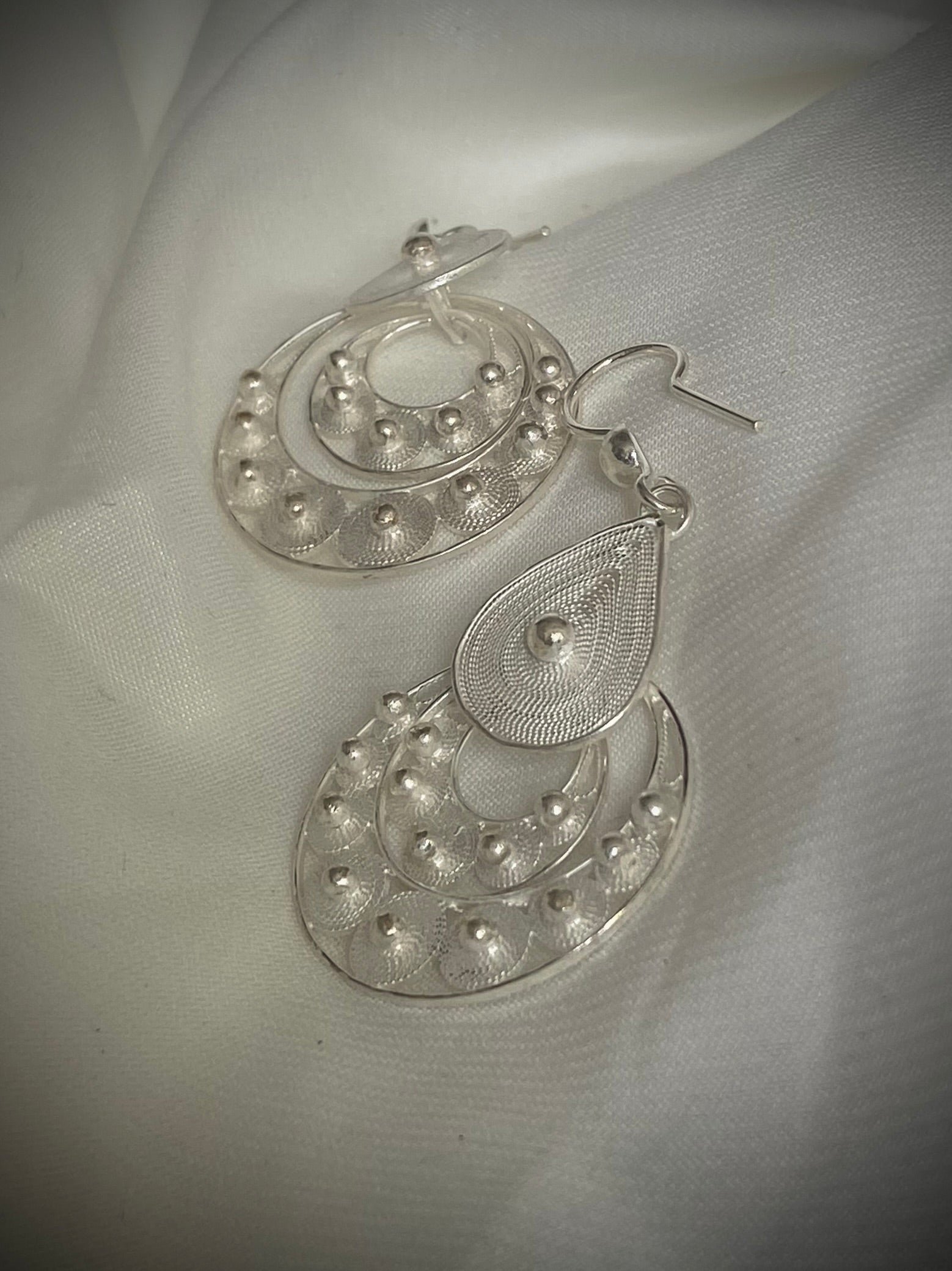 ARETES FILIGRANA 5,5CM