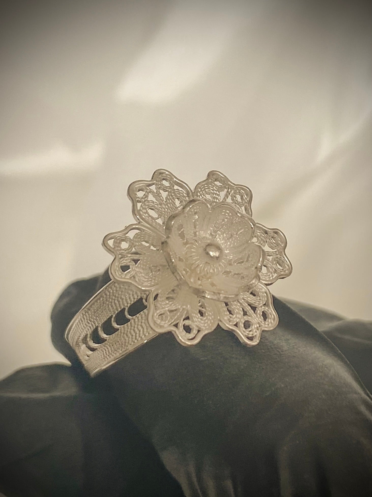 ANILLO FLOR FILIGRANA