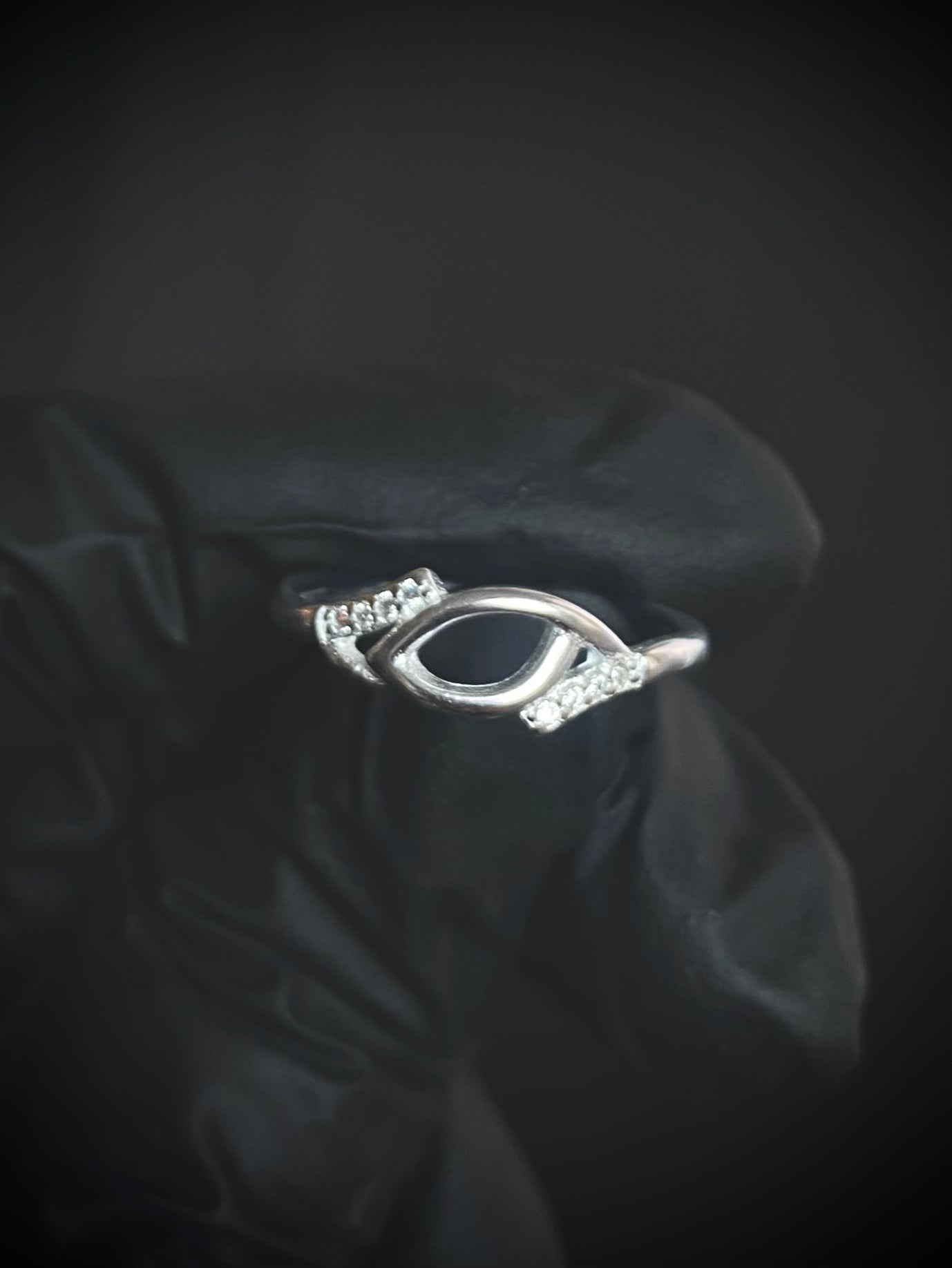 ANILLO SWAROVSKI BLANCO T7