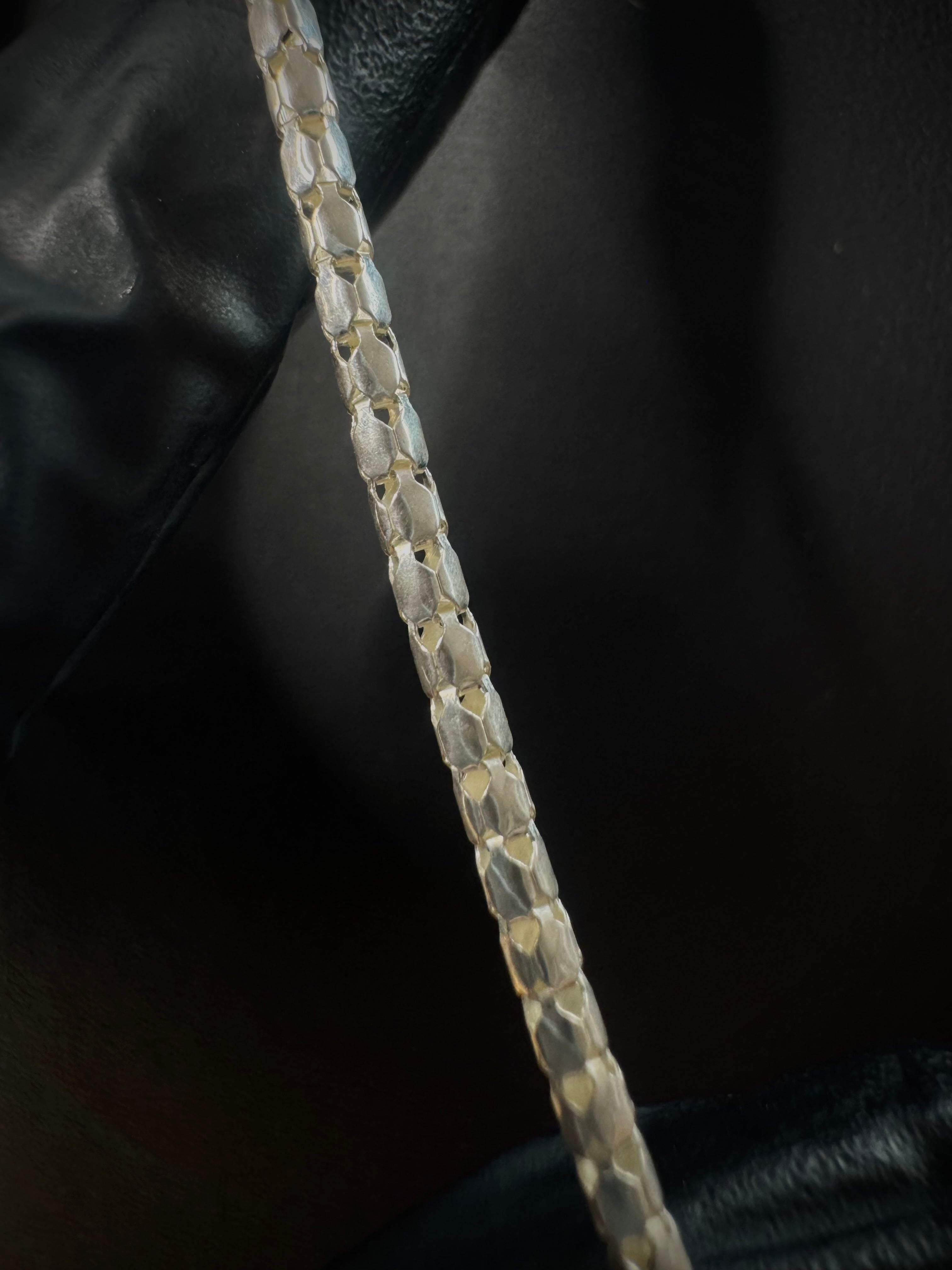 CADENA COLA RATON ESPECIAL 7.63gr / 60cm / PLATA