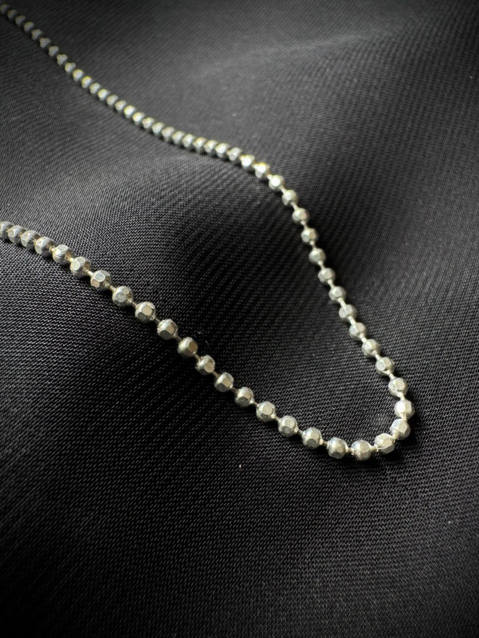 CADENA MILITAR DIAMANTADA 40CM