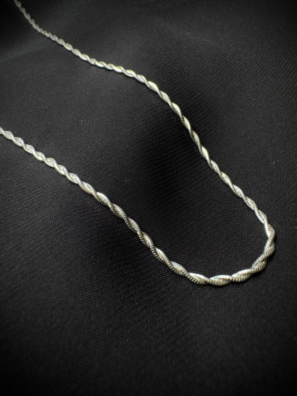 CADENA TRENZA 40CM