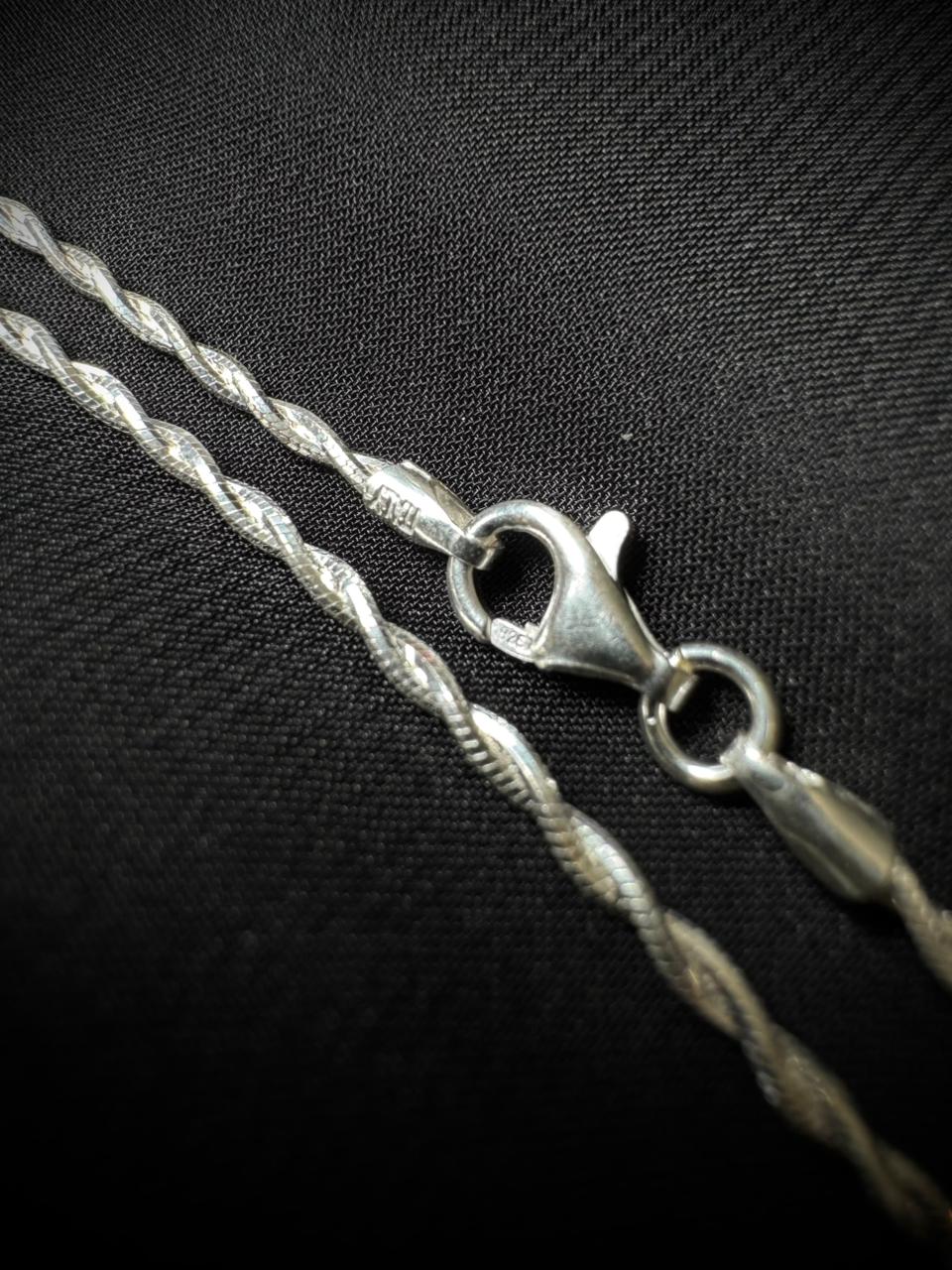 CADENA TRENZA 40CM