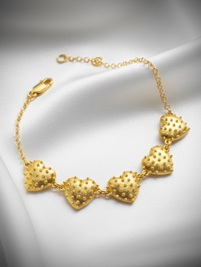 PULSO NEEDLEHEART / ORO AMARILLO 8GR