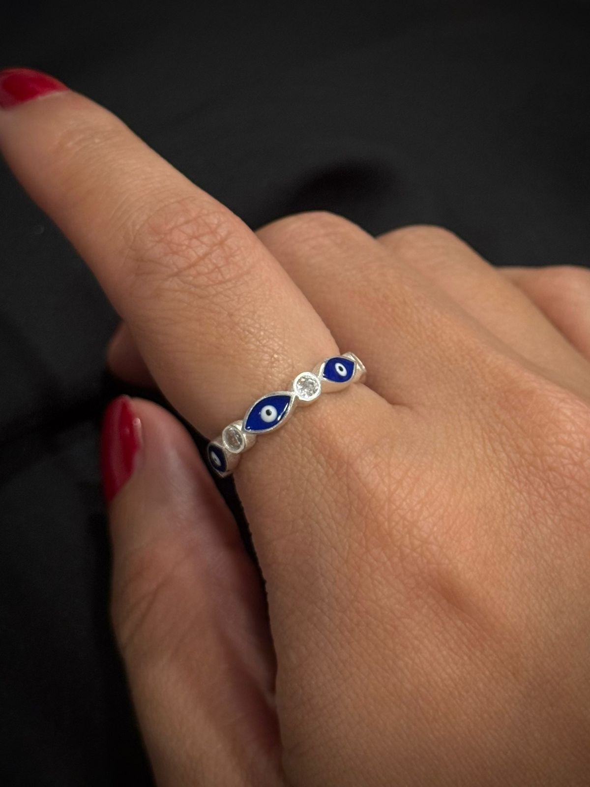 ANILLO OJO TURCO CIRCONES