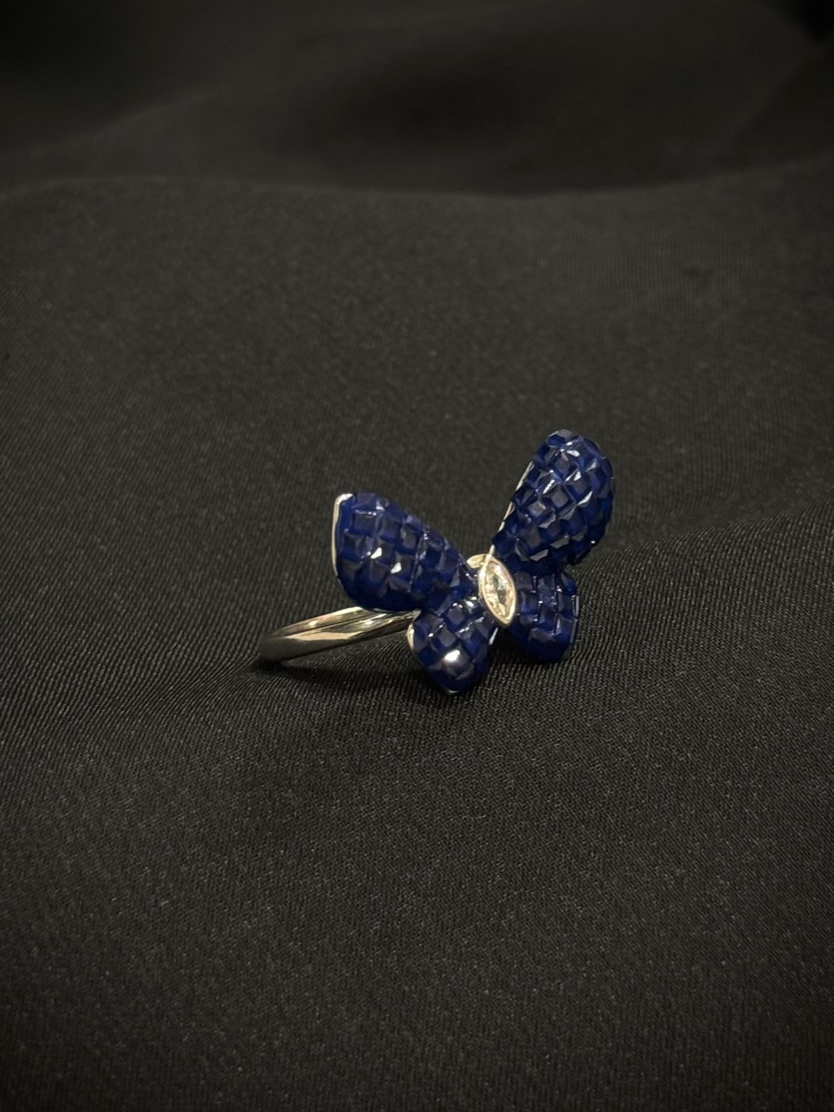 ANILLO MARIPOSA 🦋 AZUL