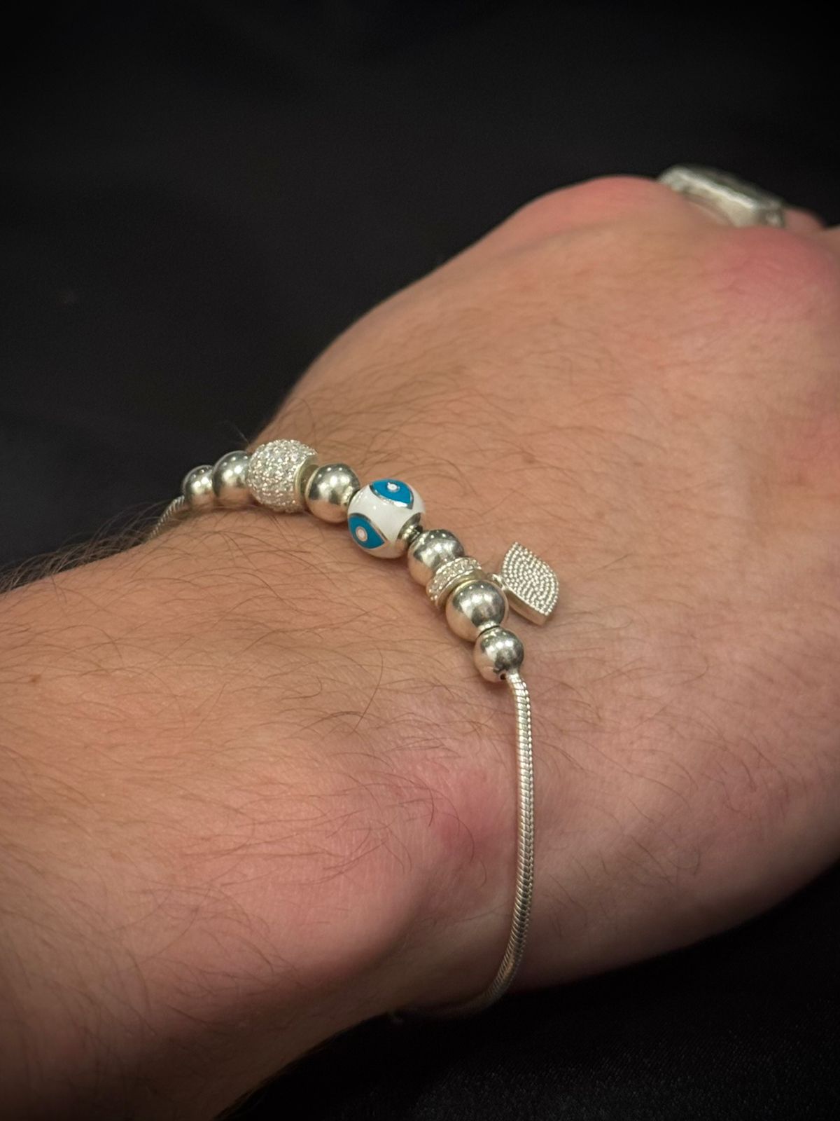 PULSO CHARMS SLEEVE OJO TURCO